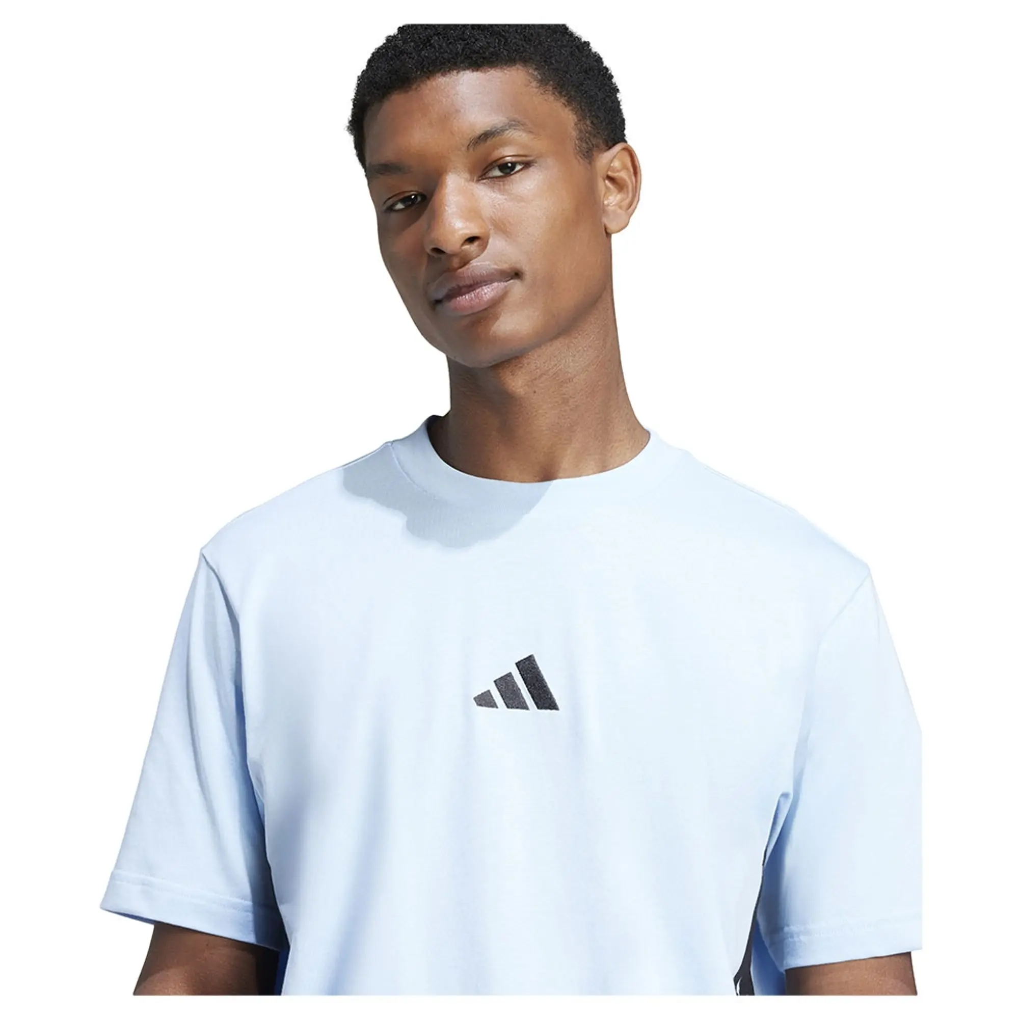 Adidas Essentials 3 Stripes Single Jersey Short Sleeve T-shirt