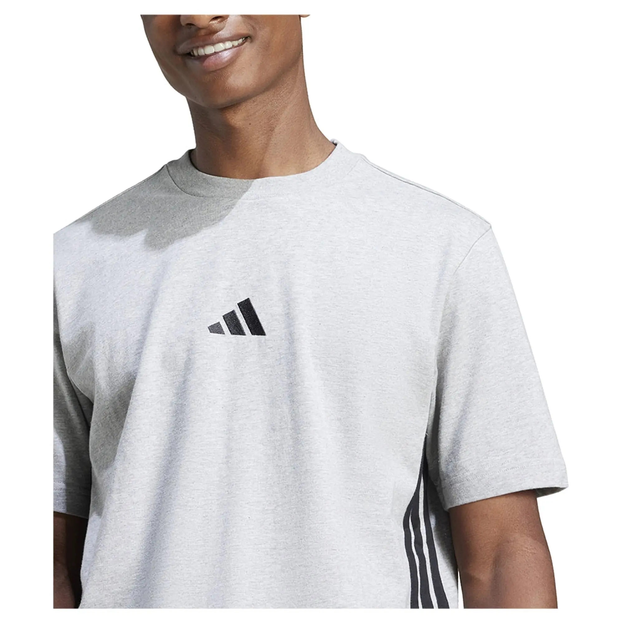 Adidas Essentials 3 Stripes Single Jersey Short Sleeve T-shirt