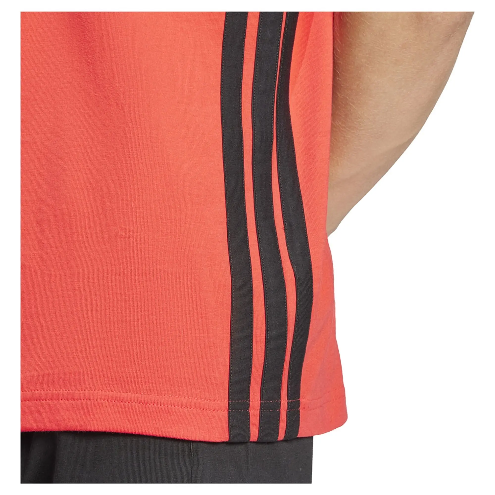 Adidas Essentials 3 Stripes Single Jersey Short Sleeve T-shirt