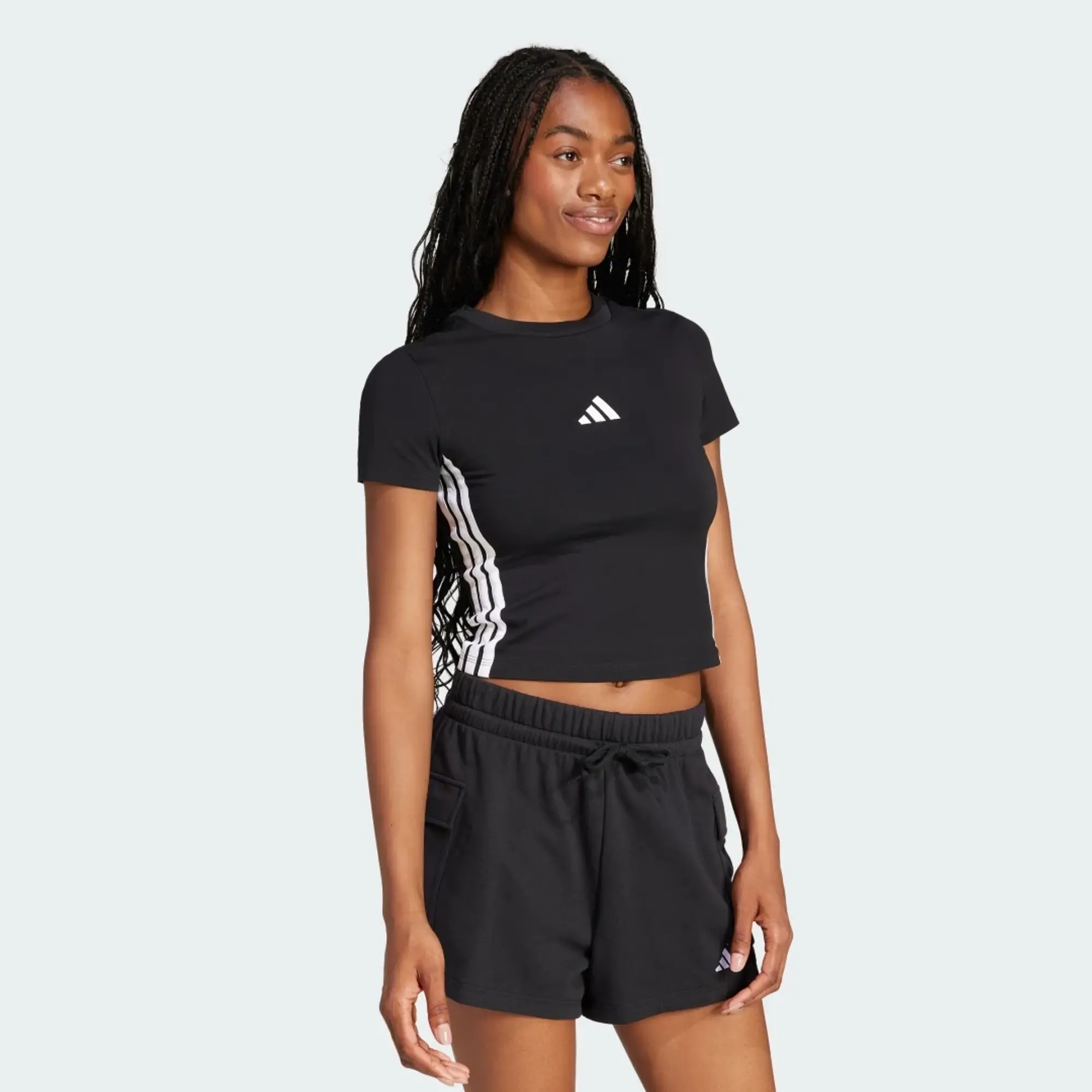 adidas  -  women's T shirt in Black