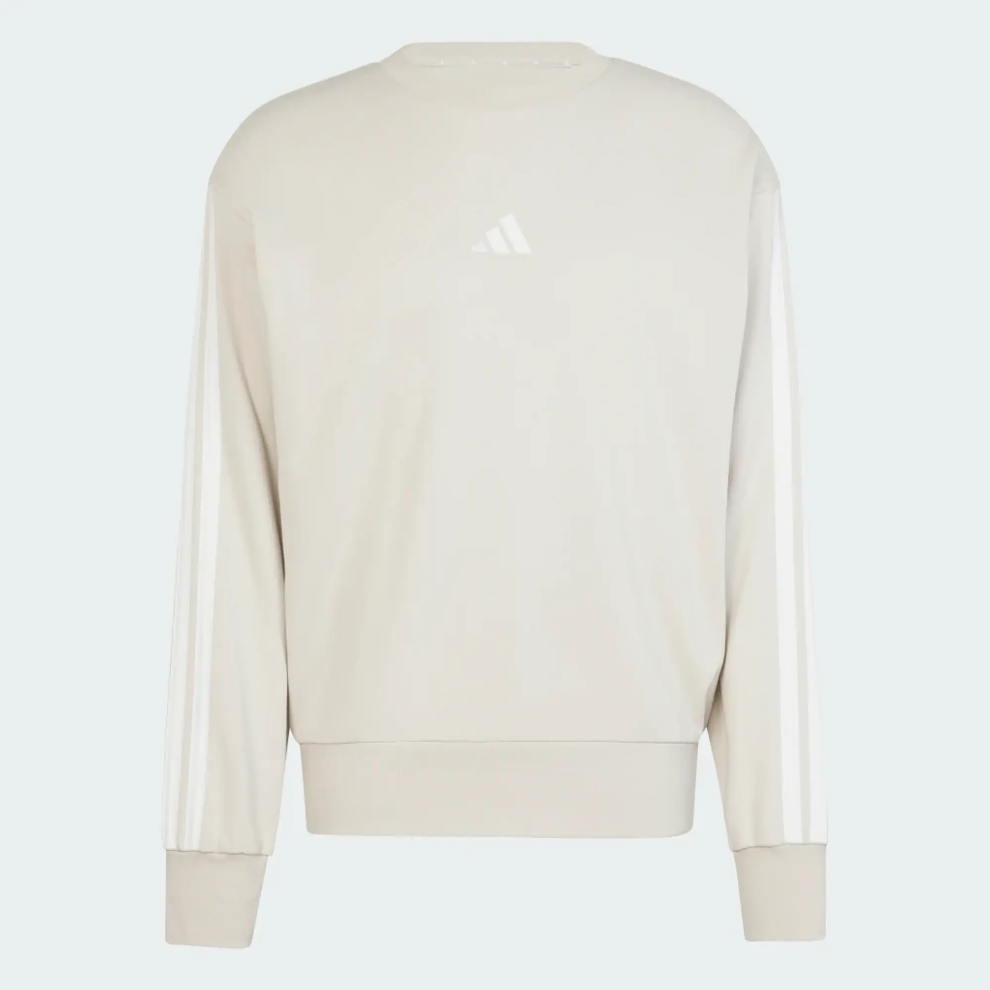 adidas Men Essentials 3 Stripes French Terry Sweatshirt