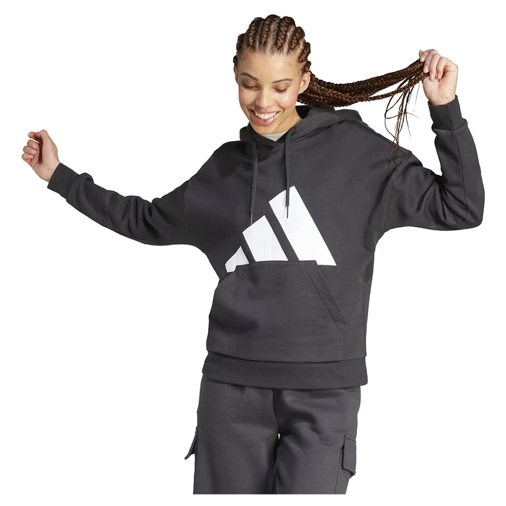 Adidas Essentials Big Logo Fleece Hoodie