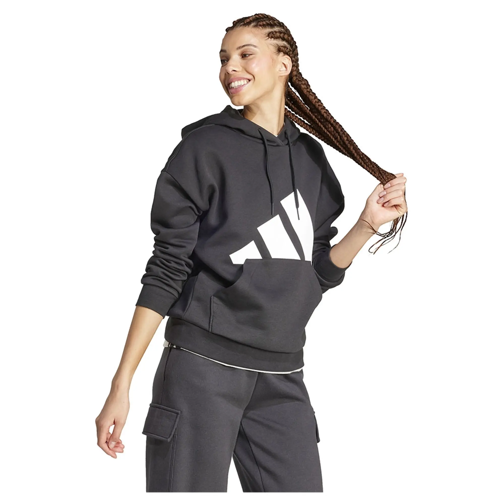 Adidas Essentials Big Logo Fleece Hoodie