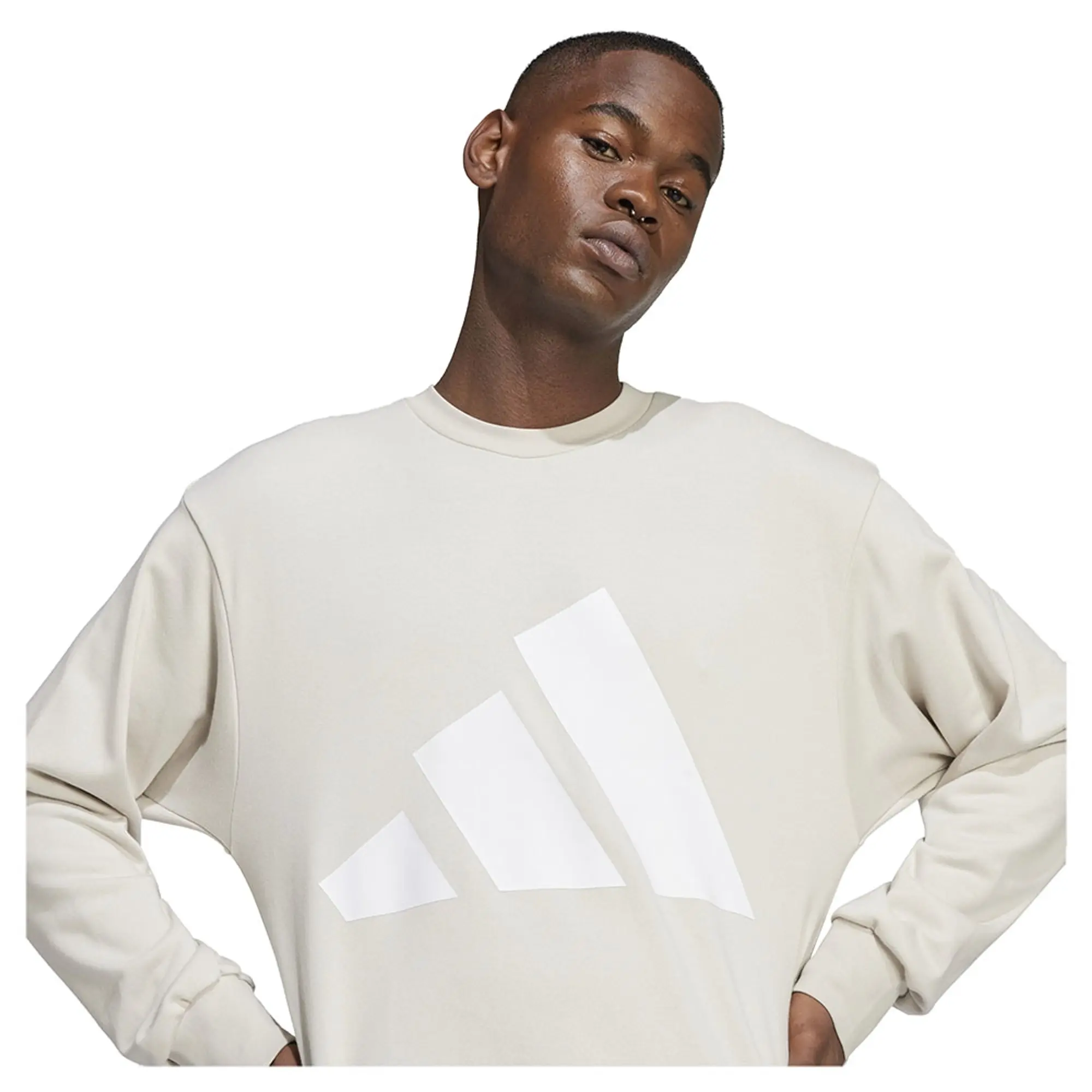 Adidas Essentials Big Logo French Terry Sweatshirt