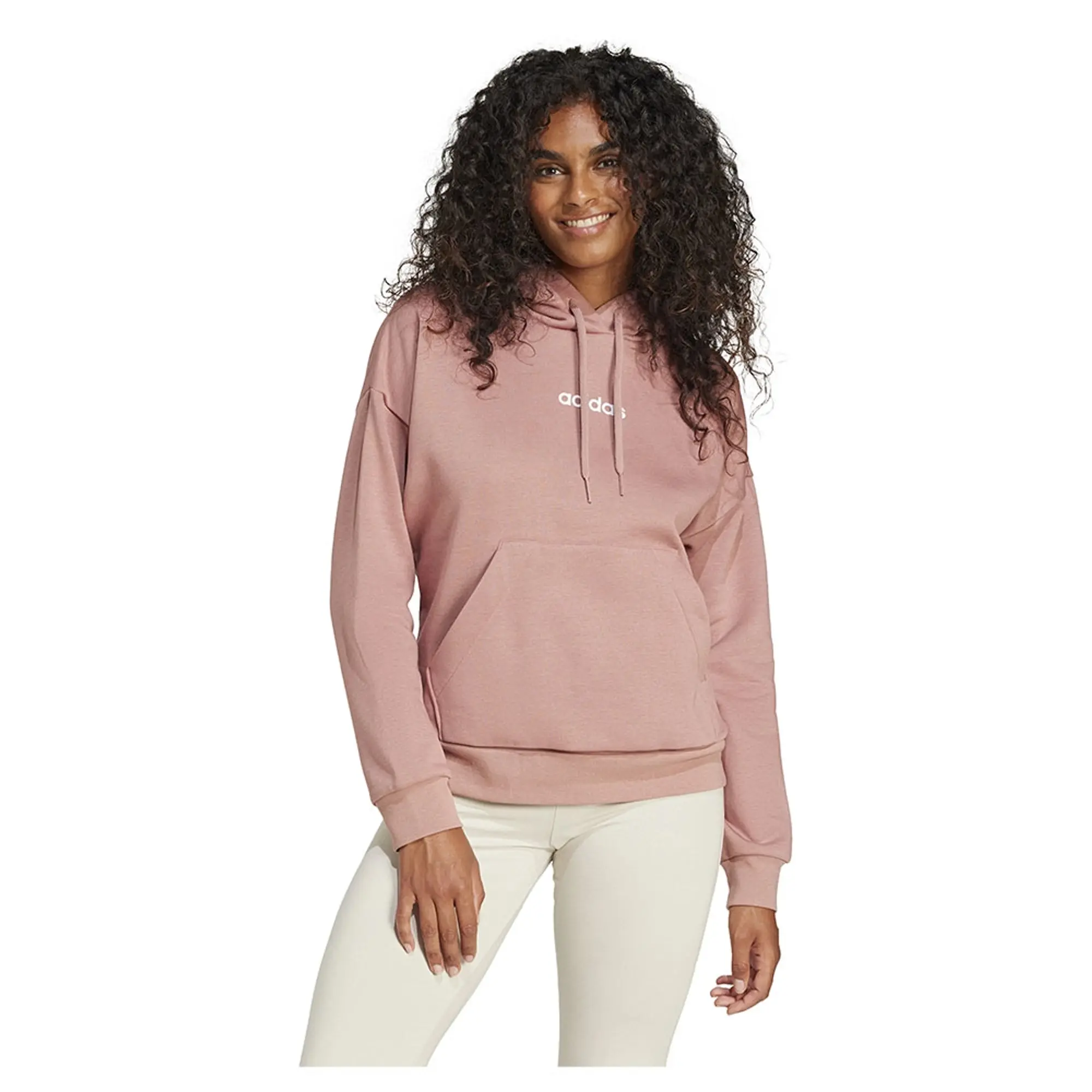 Adidas Essentials Linear Fleece Hoodie