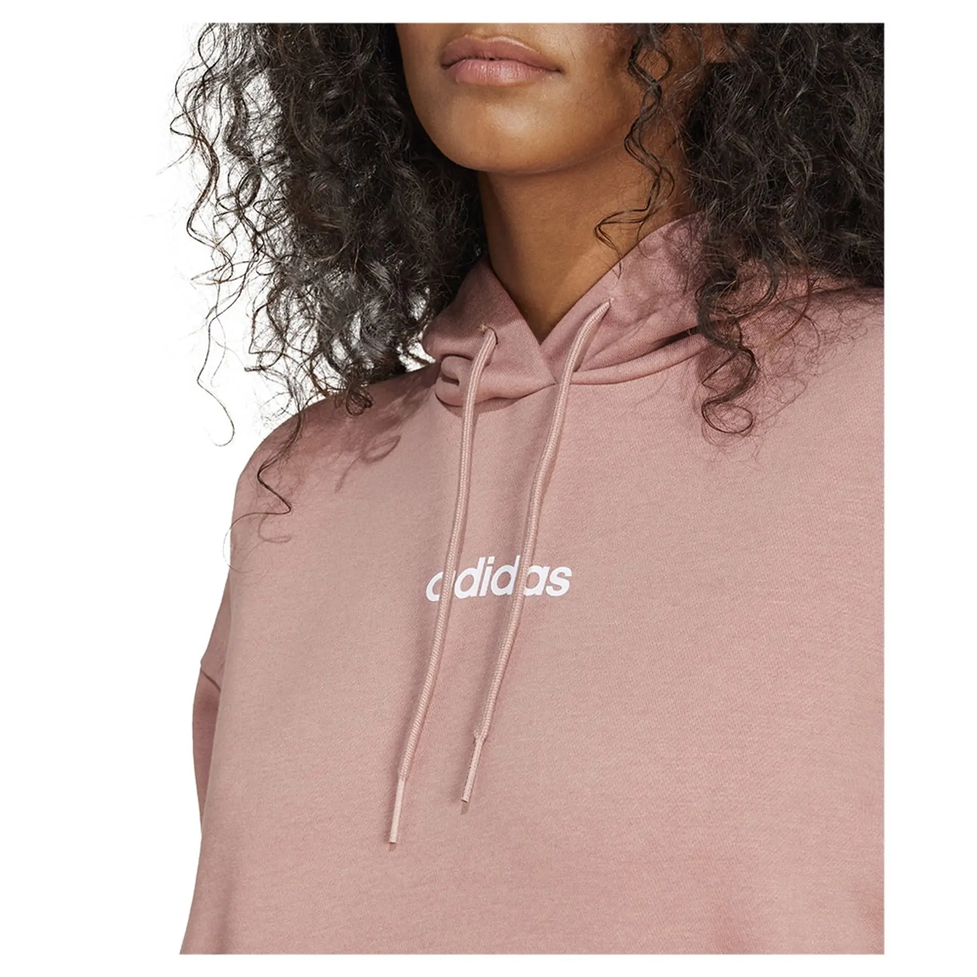 Adidas Essentials Linear Fleece Hoodie