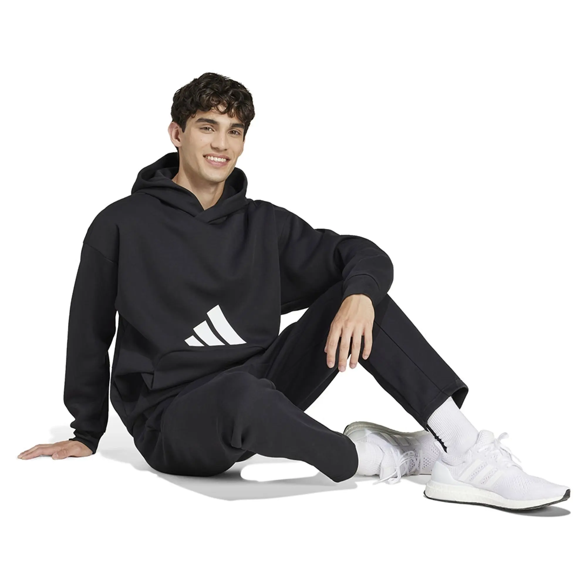 Adidas Future Icons 3 Bar Logo Hoodie