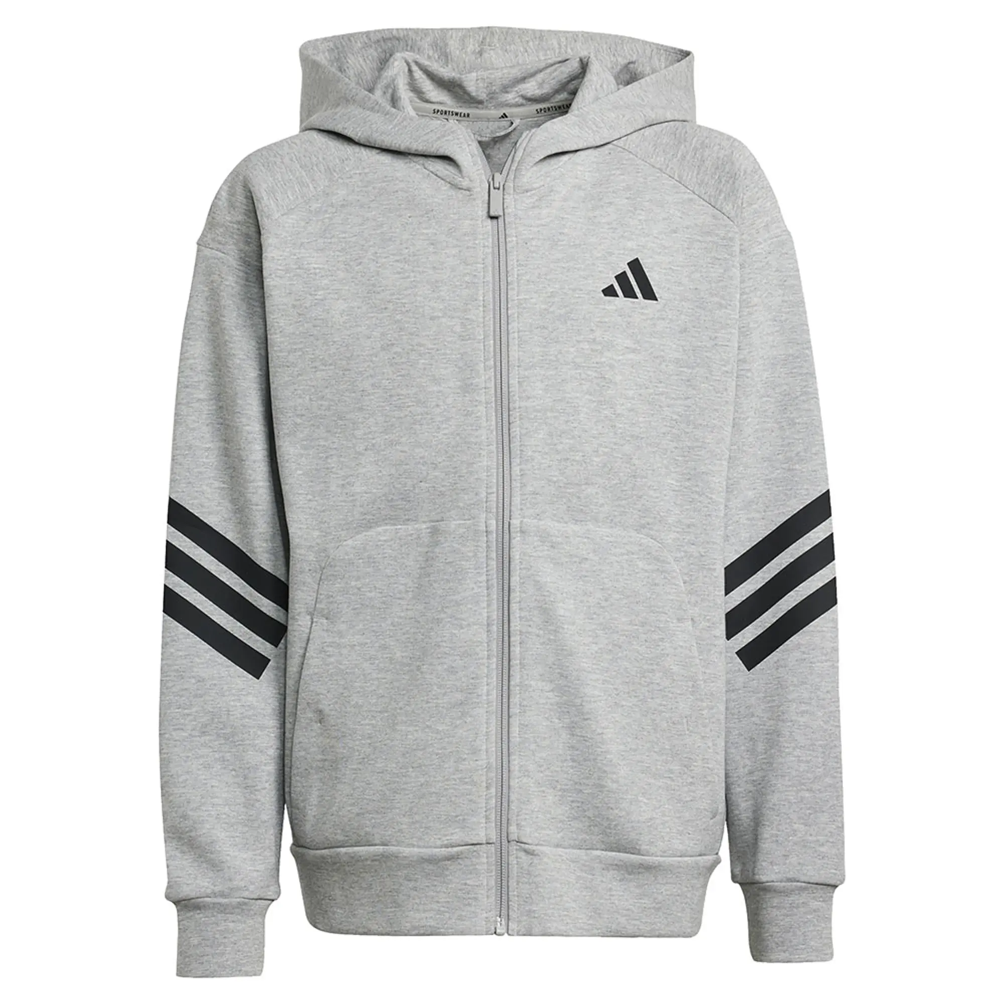 Adidas Future Icons 3 Stripes Full Zip Sweatshirt