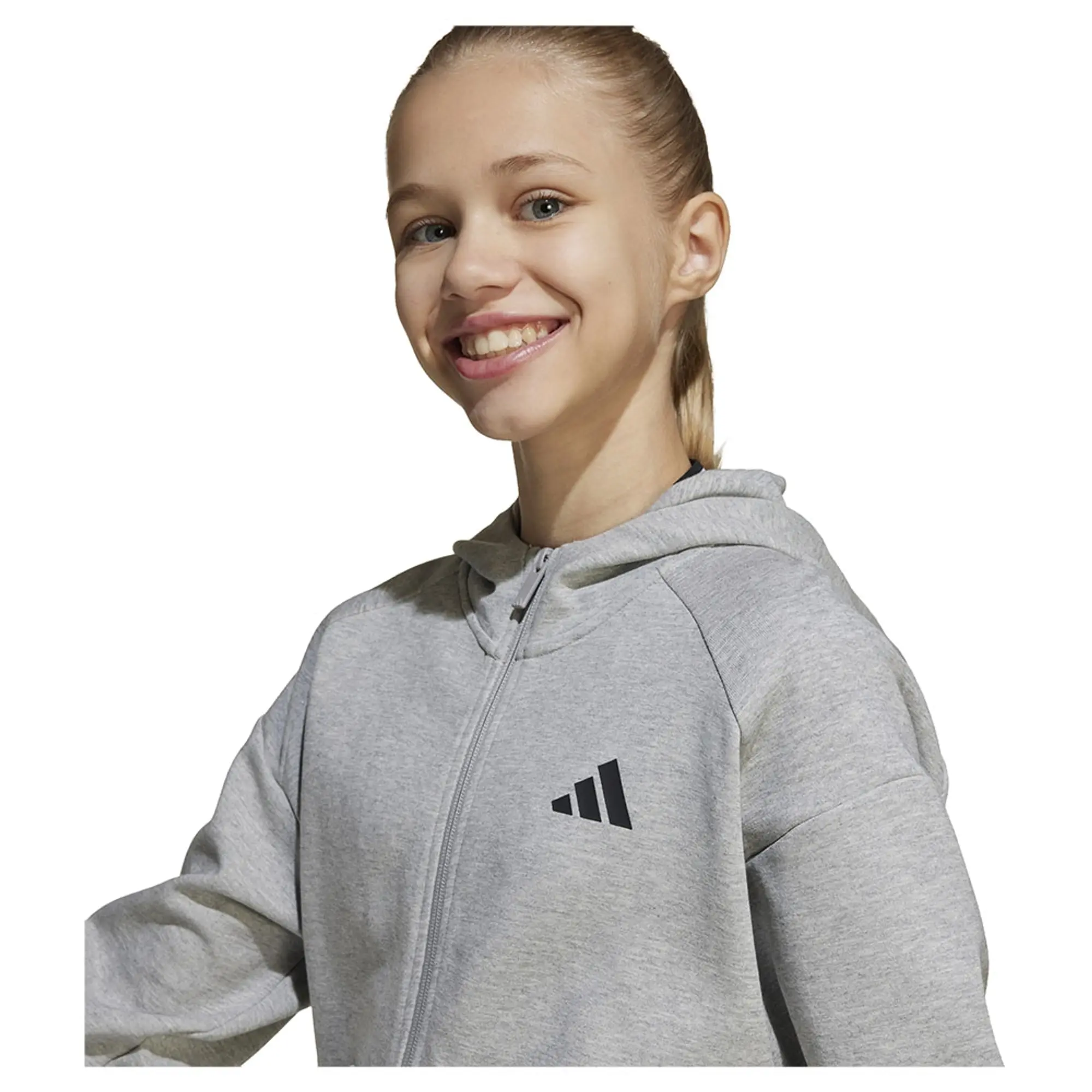 Adidas Future Icons 3 Stripes Full Zip Sweatshirt