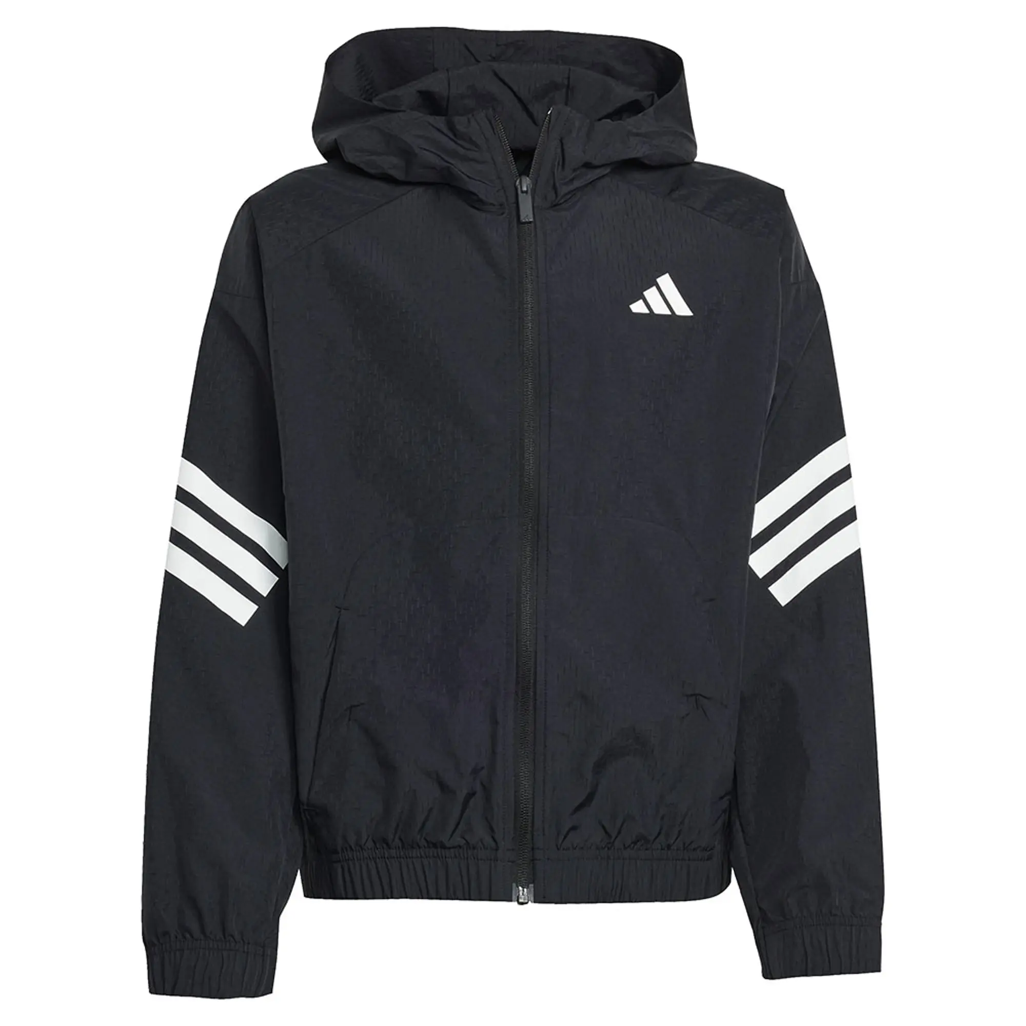 Adidas Future Icons 3 Stripes Woven Full Zip Sweatshirt