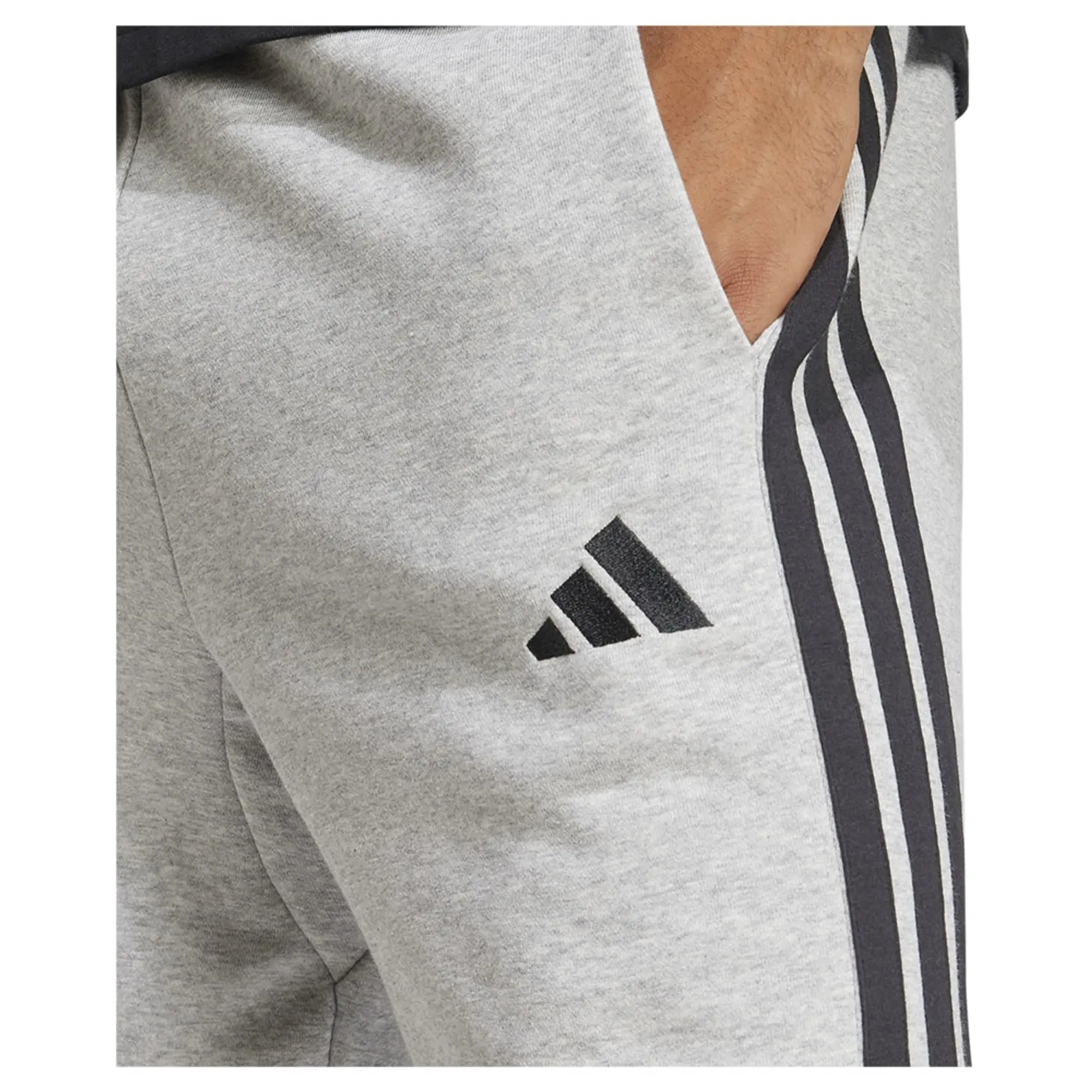 Adidas Essential 3 Stripes French Terry Shorts