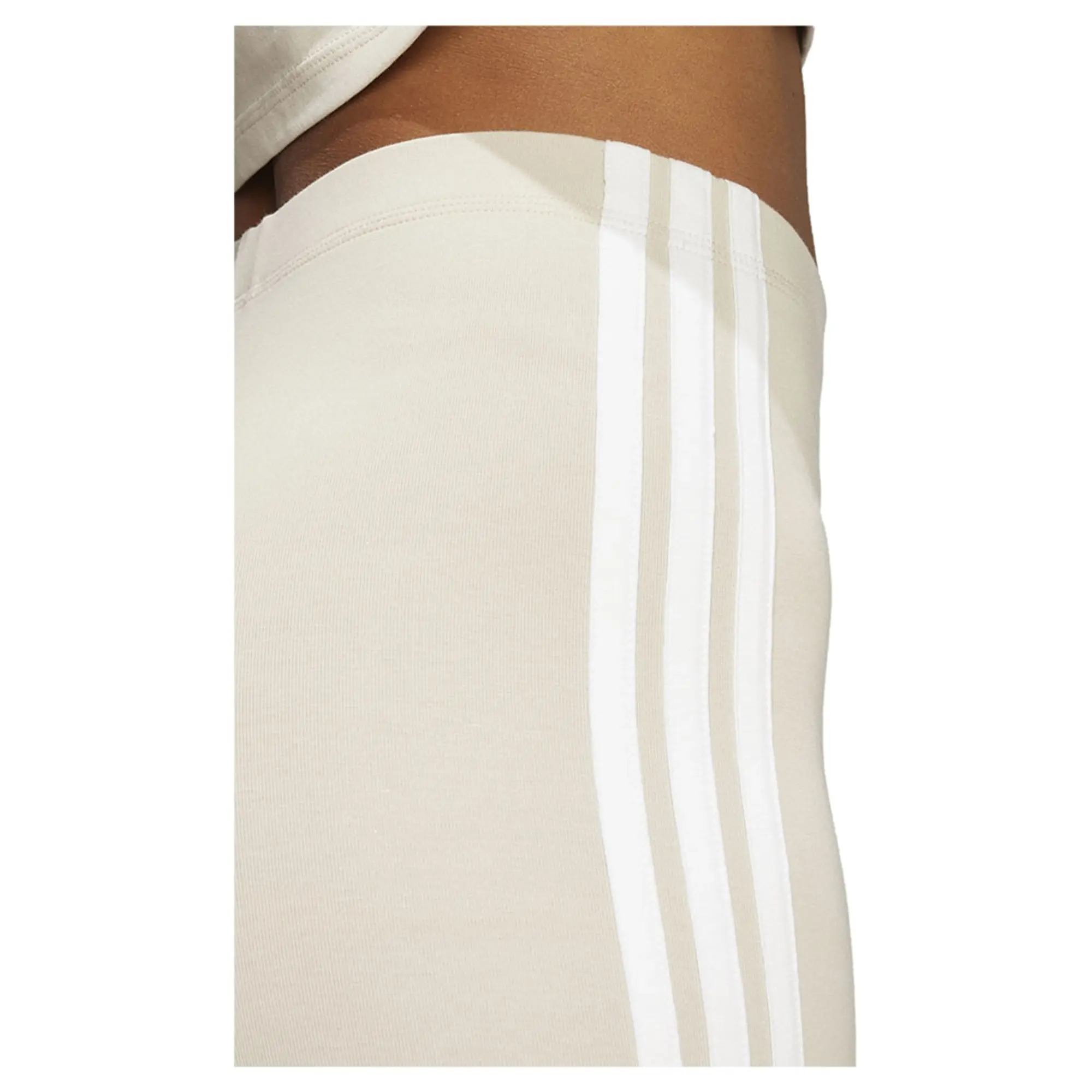 Adidas Essentials 3 Stripes Cotton Leggings