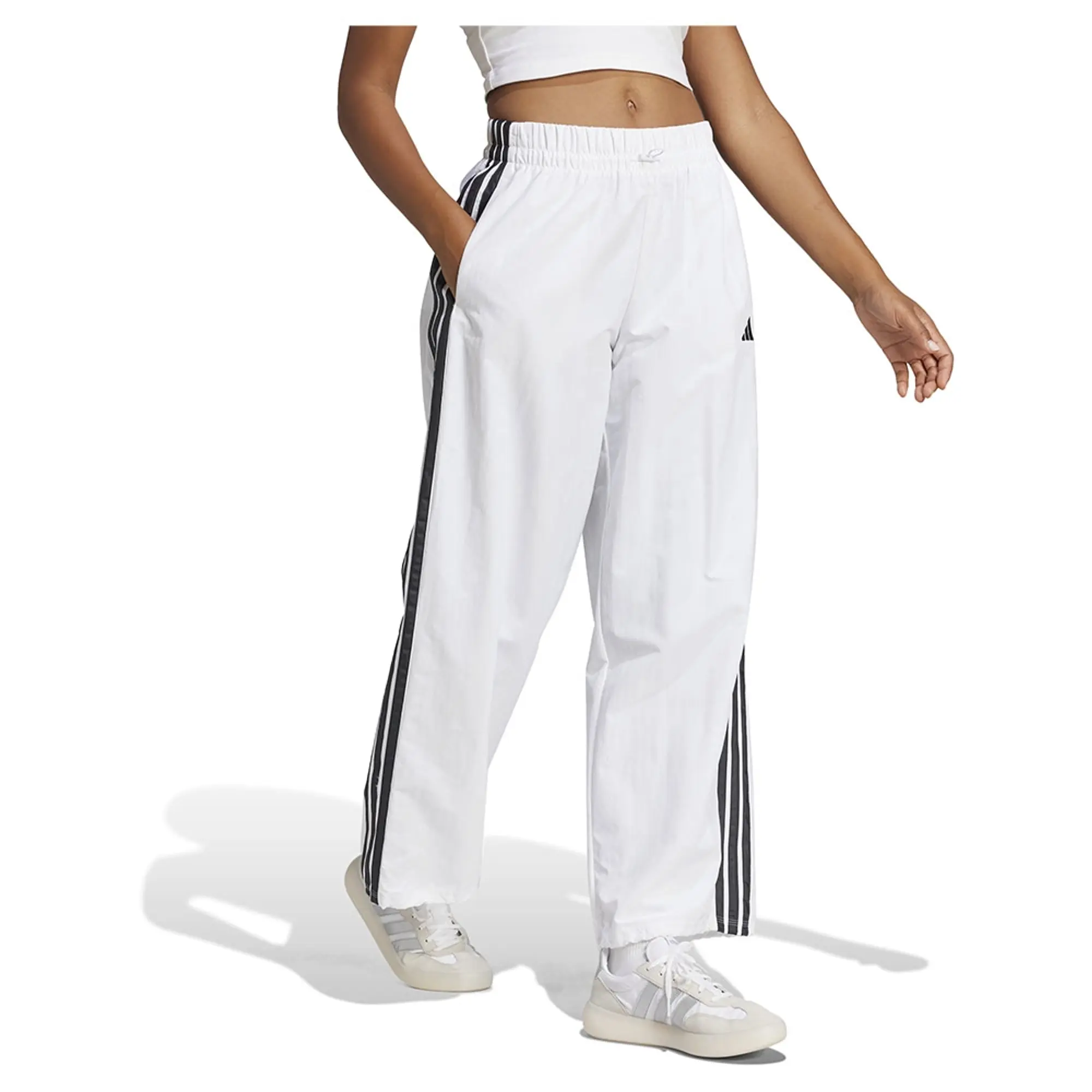 Adidas Essentials 3 Stripes Lifestyle Woven Parachute Pants