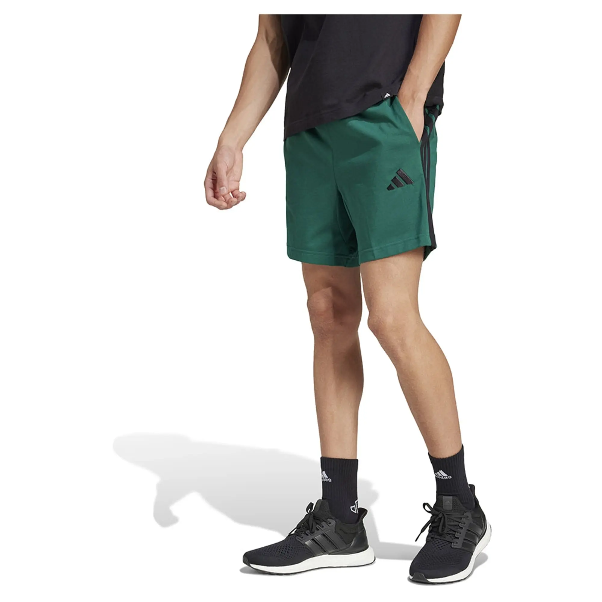 Adidas Essentials 3 Stripes Single Jersey 7 Shorts