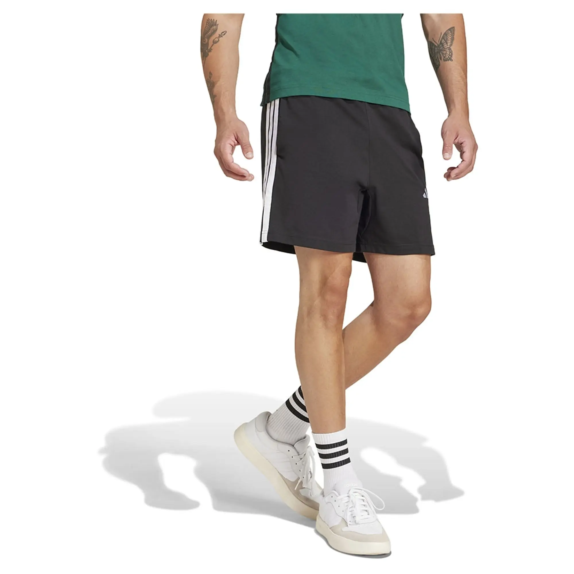 Adidas Essentials 3 Stripes Single Jersey 7 Shorts