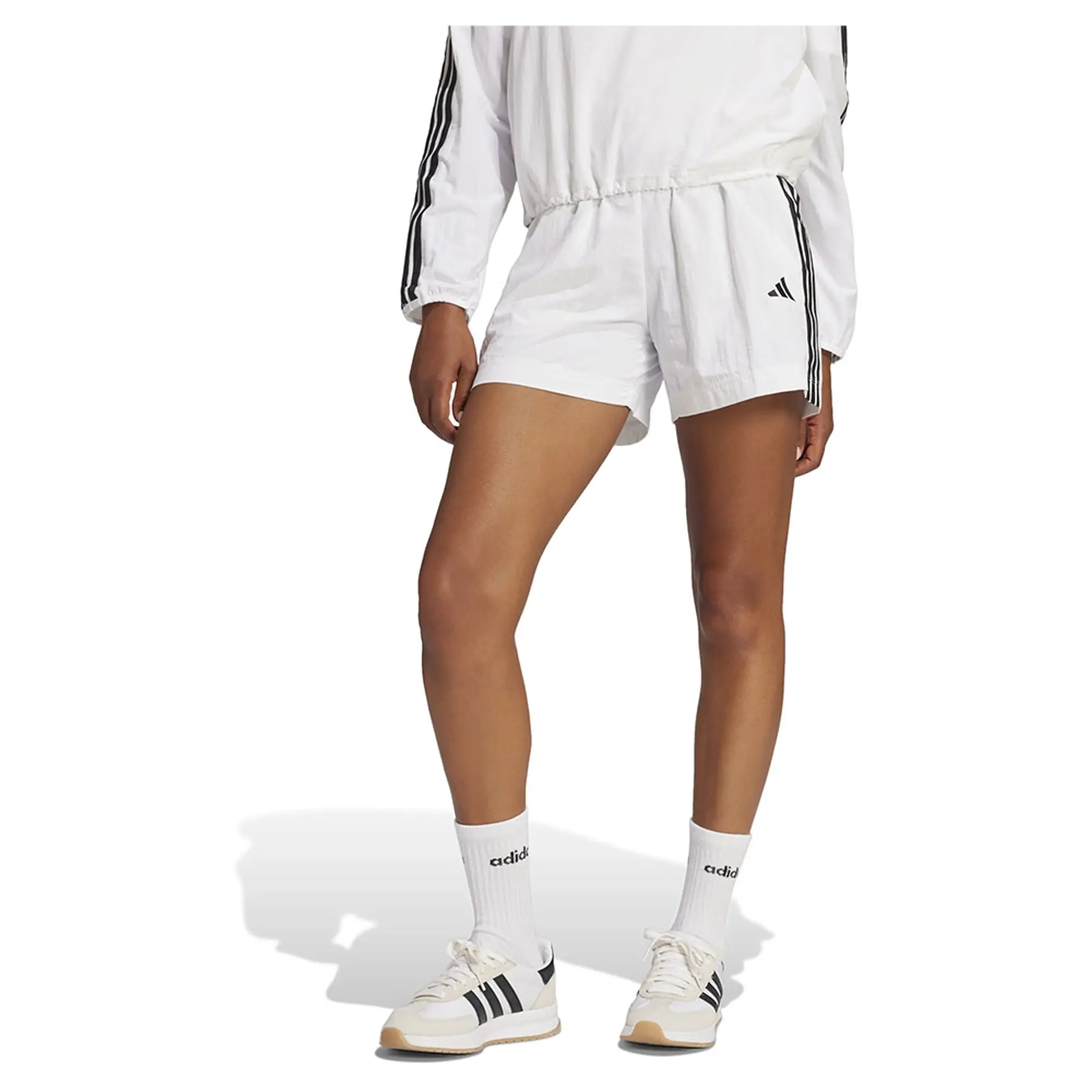 Adidas Essentials 3 Stripes Lifestyle Woven Shorts