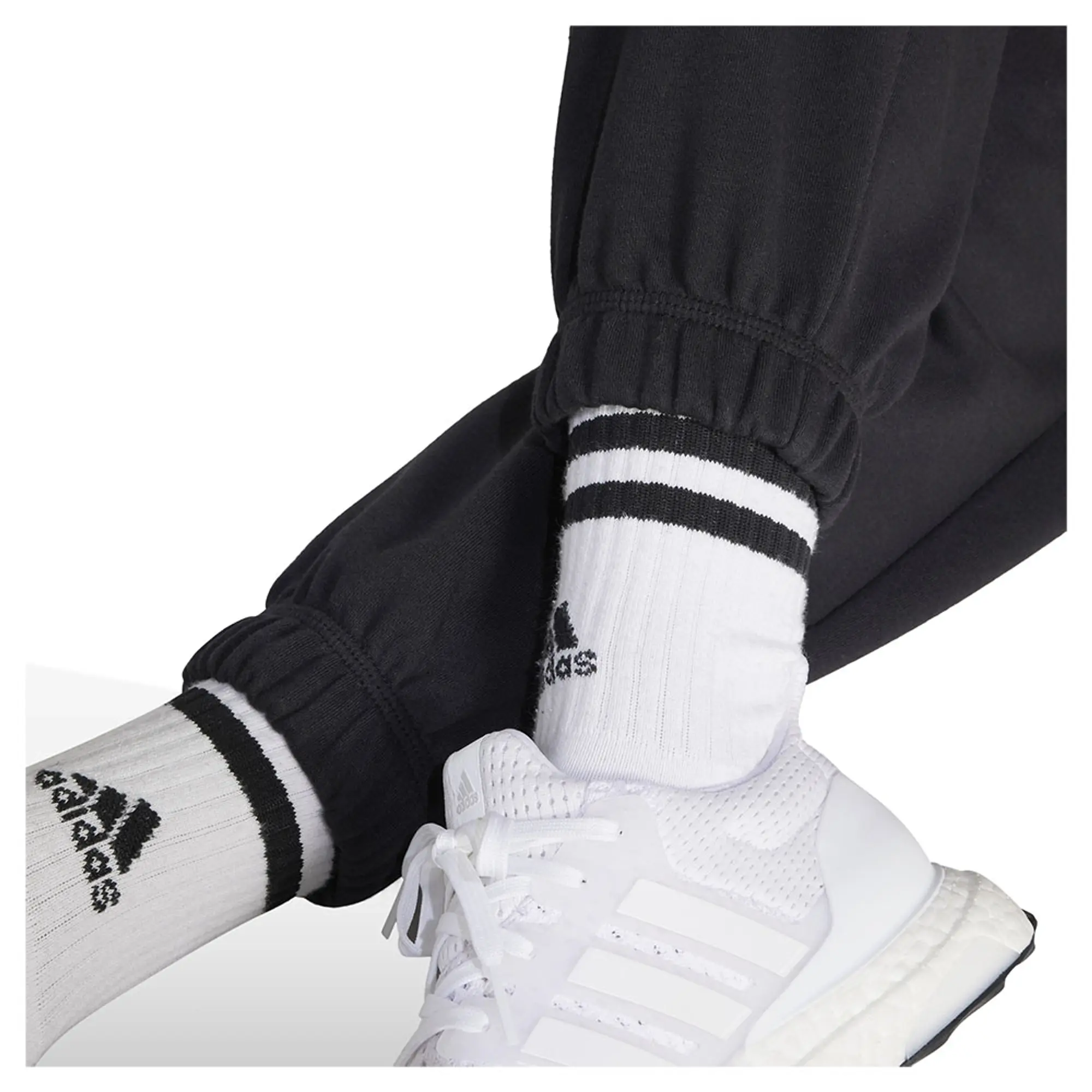 Adidas Essentials Linear French Terry Cuffed Joggers