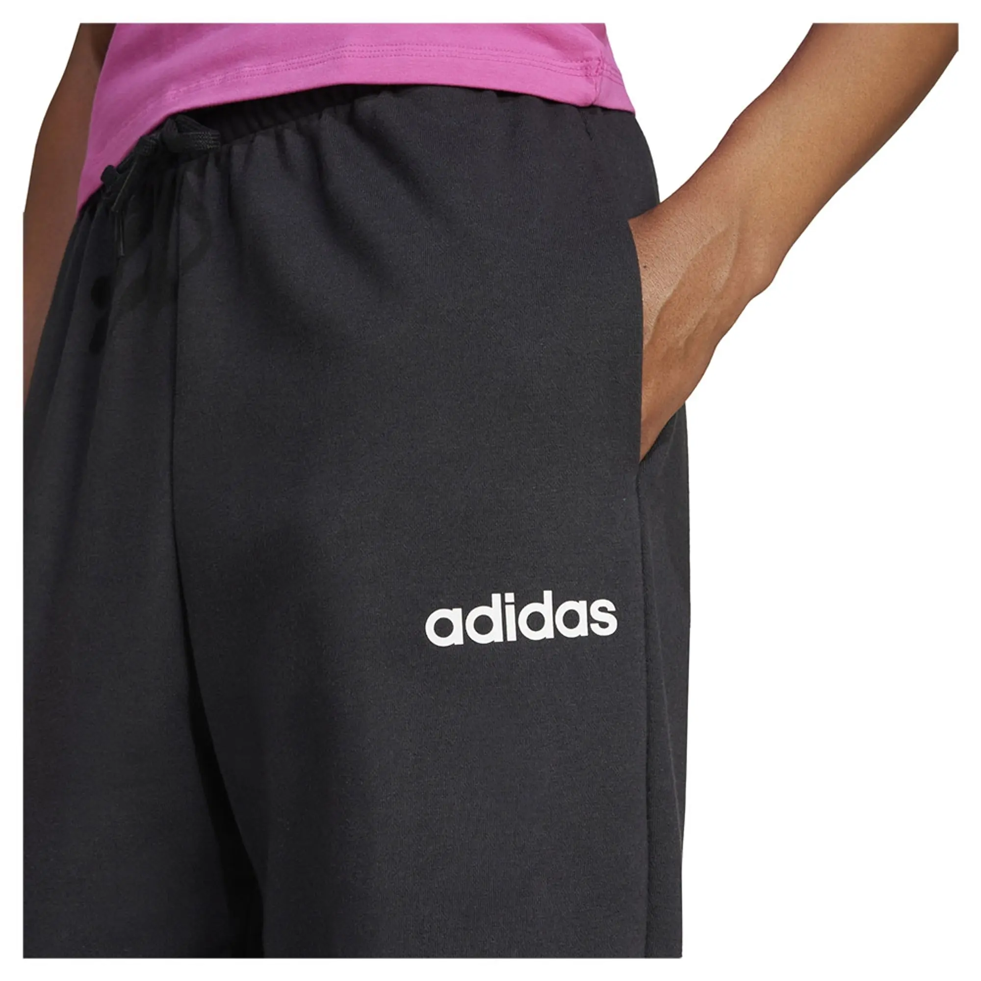 Adidas Essentials Linear French Terry Cuffed Joggers