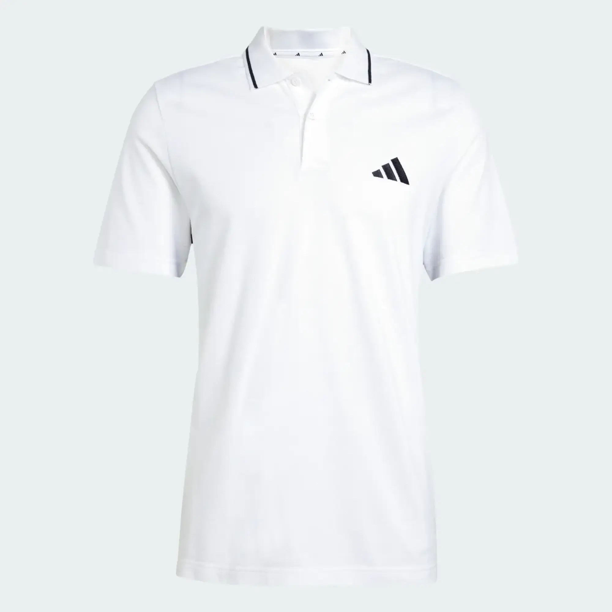 adidas Men Essentials 3 Stripes Piqué Polo Shirt