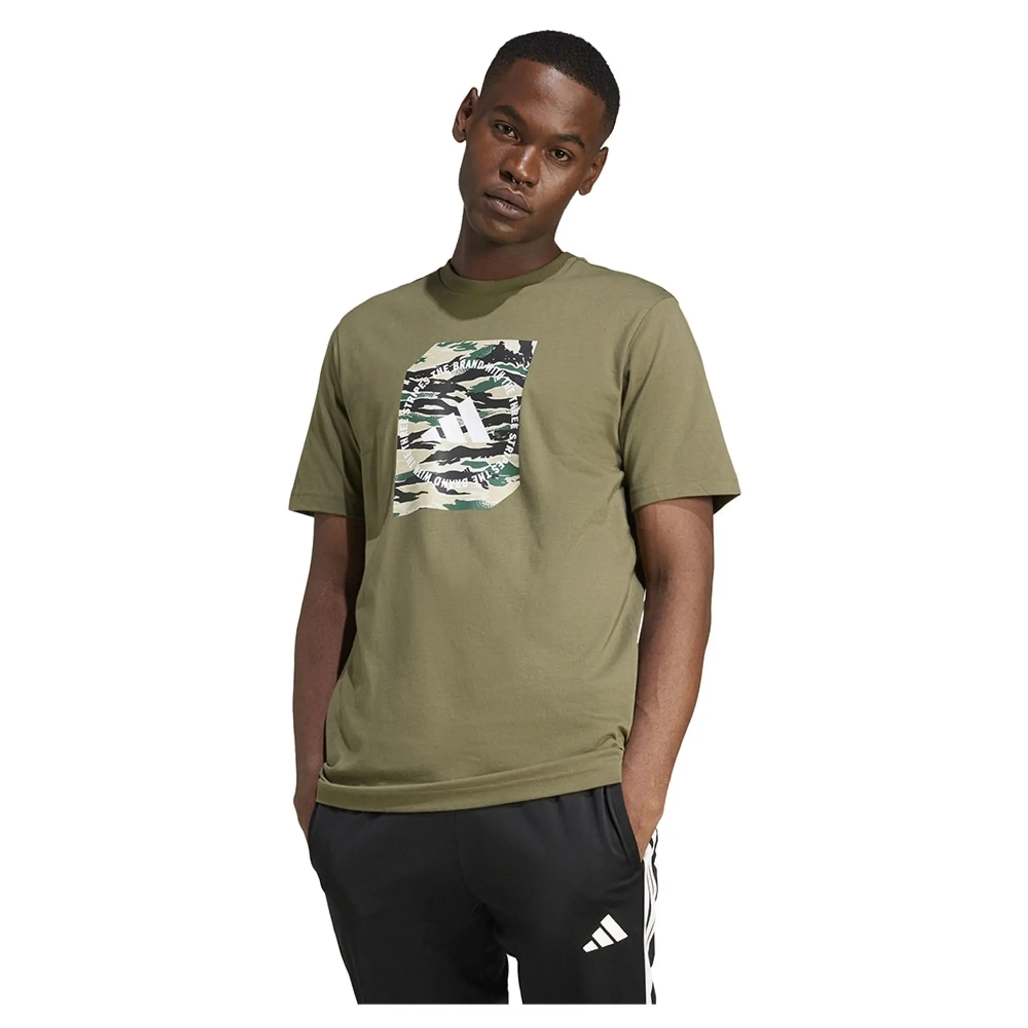 Adidas Camo Shape Graphic Short Sleeve T-shirt