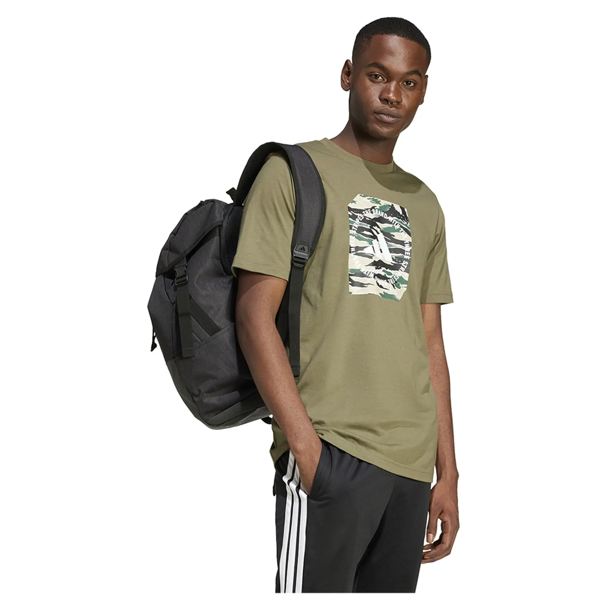 Adidas Camo Shape Graphic Short Sleeve T-shirt