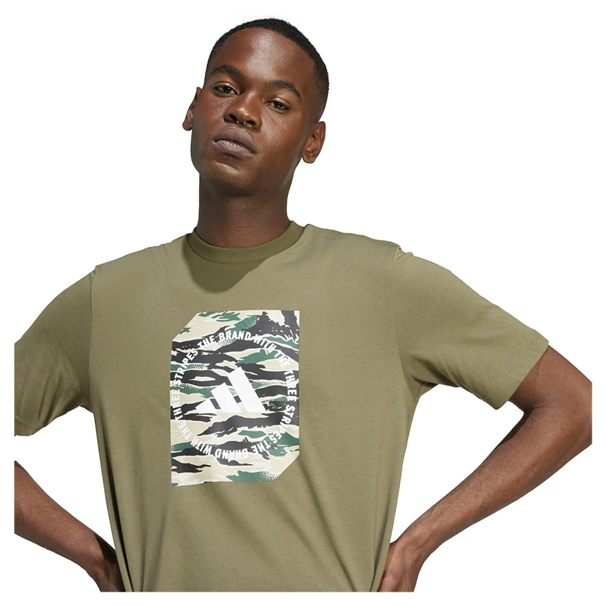 Adidas Camo Shape Graphic Short Sleeve T-shirt