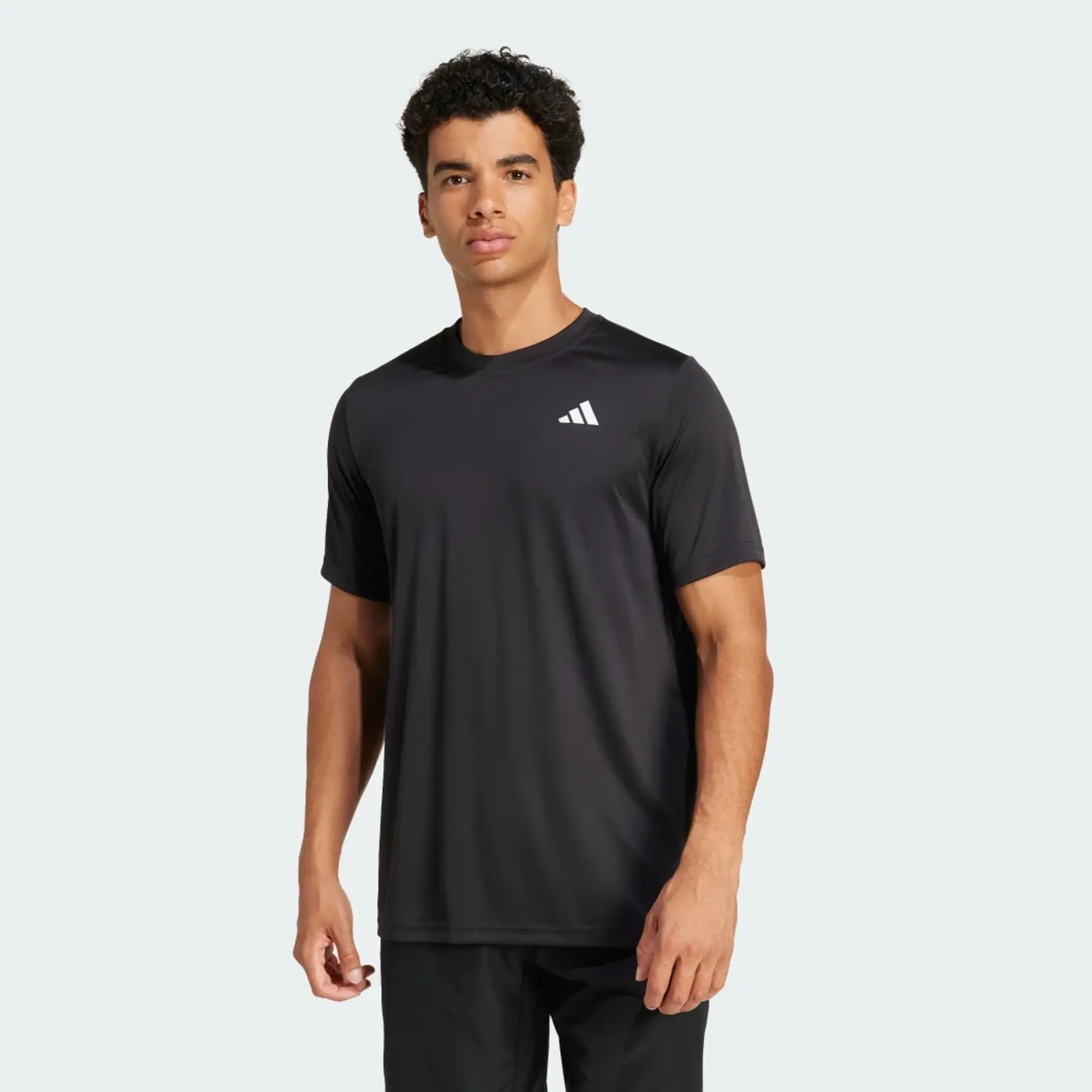 Adidas Tennis Climacool Tee In Black