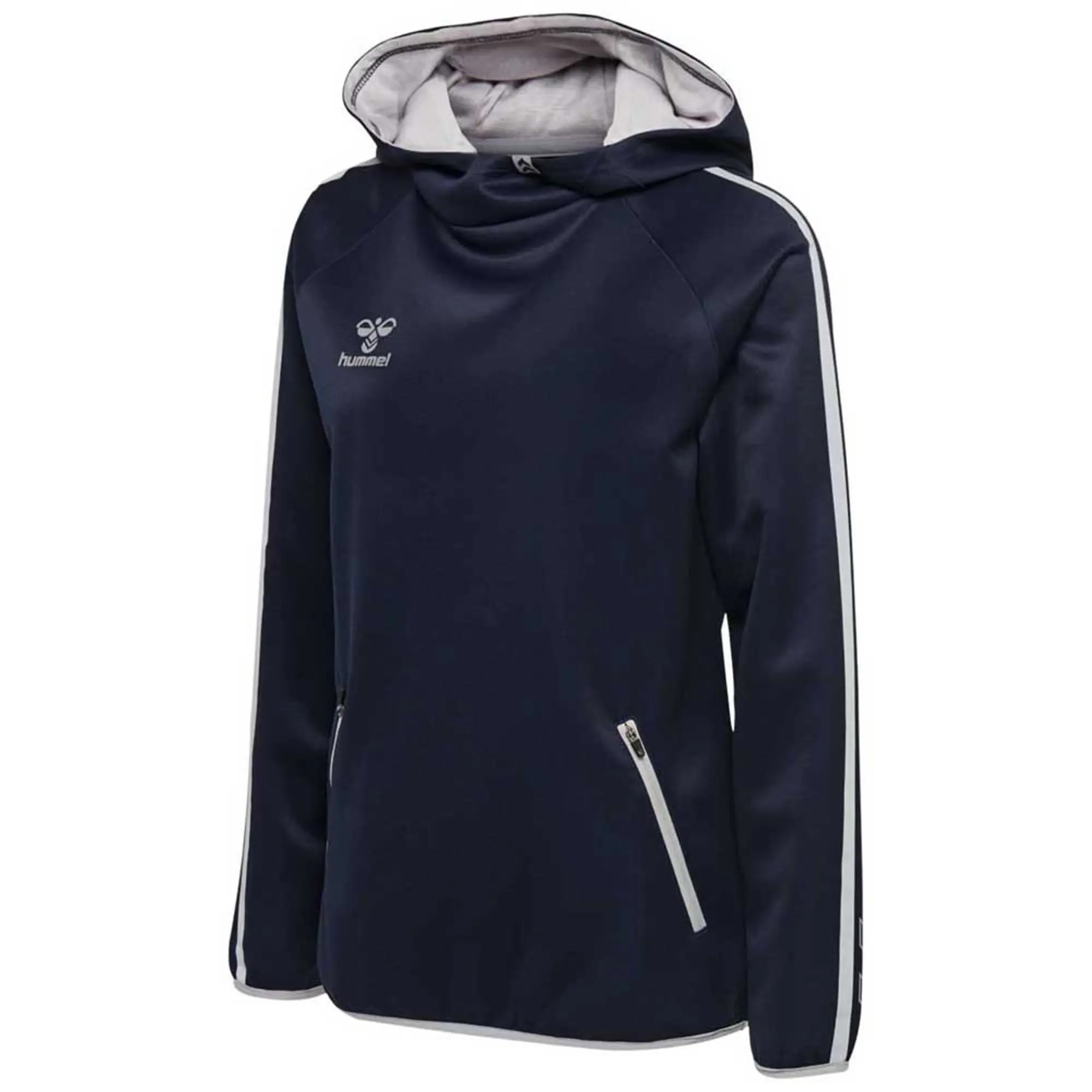 Hummel Cima Hoodie Woman Marine - ['Blue']