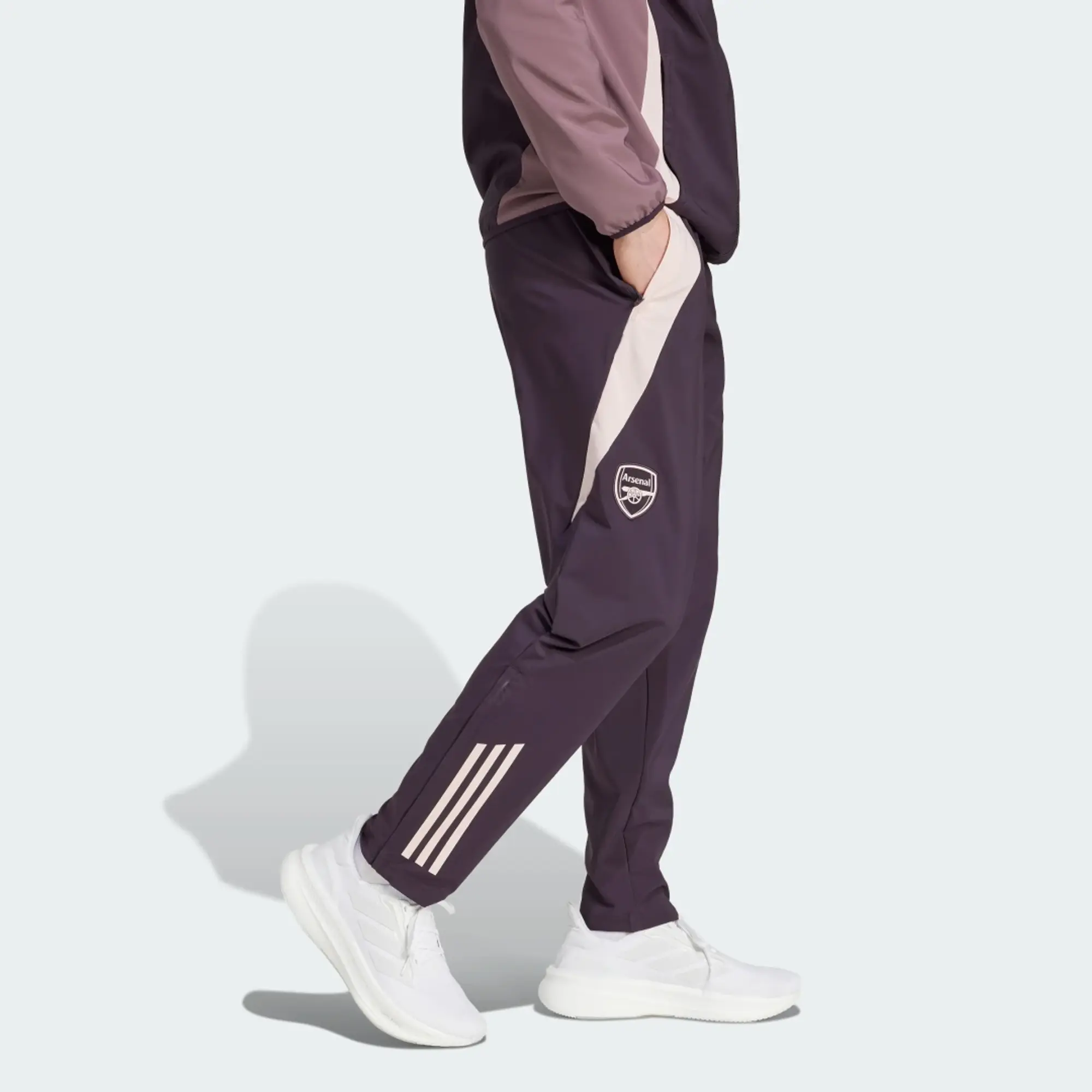 adidas Arsenal Training Trousers Tiro 24 Presentation - Purple - ['Purple']