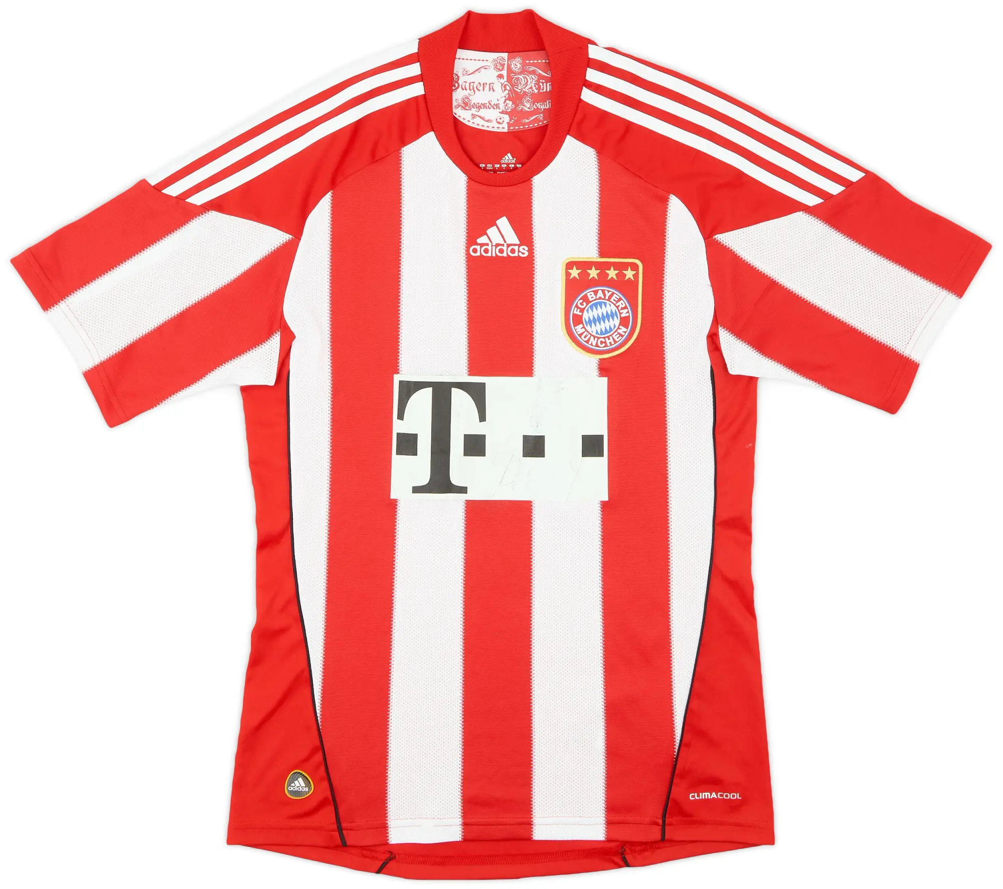 adidas 2010-11 Bayern Munich Home Shirt - 6/10 - (S)