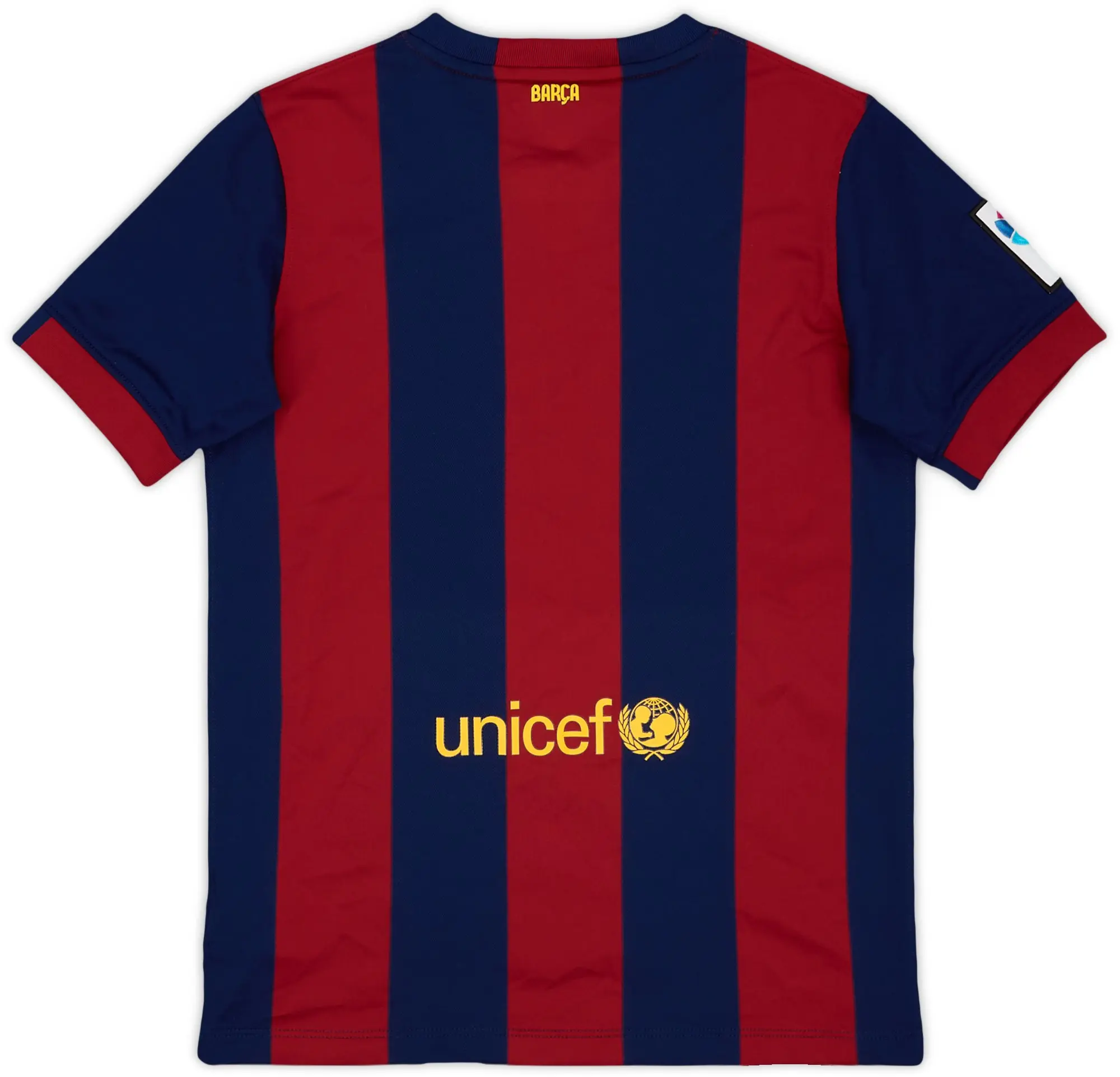 Nike 2014-15 Barcelona Home Shirt - 9/10 - (L.Boys)