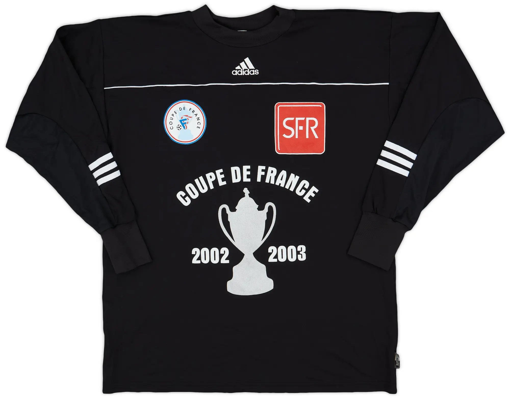 2002-03 adidas Coupe de France L/S Shirt #16 - 9/10 - (XL)