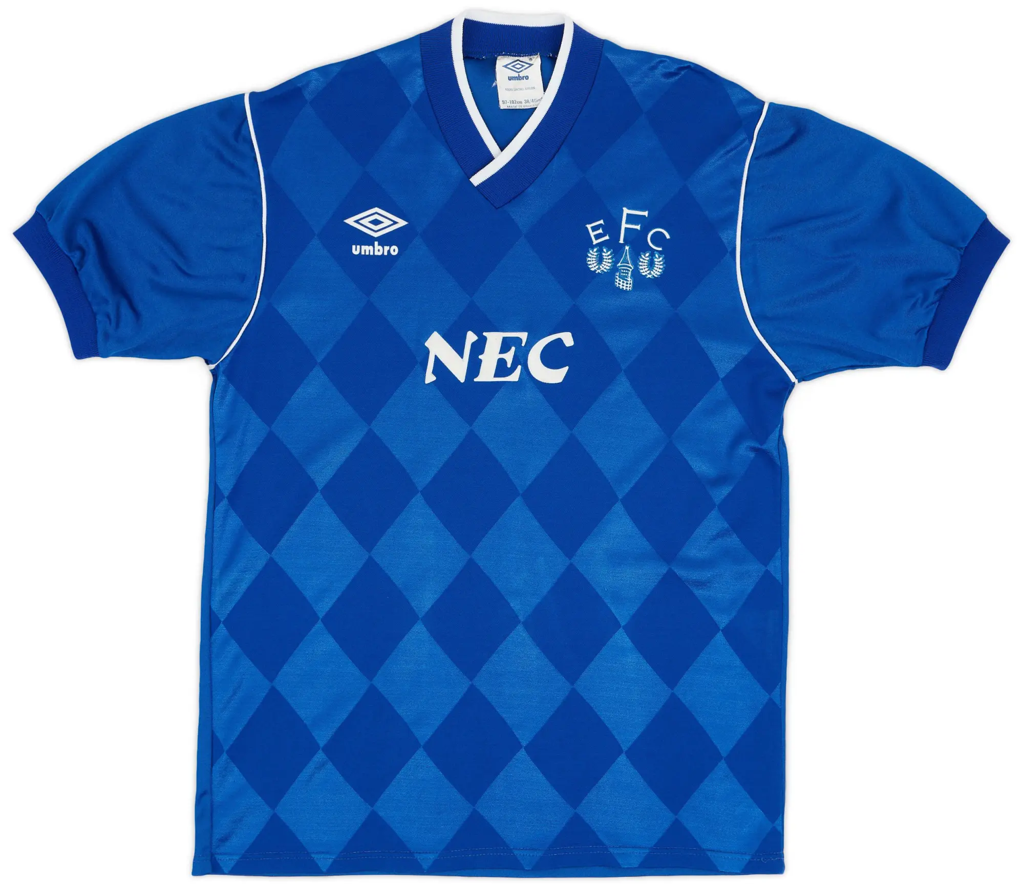 Umbro 1986-89 Everton Home Shirt - 9/10 - (M)