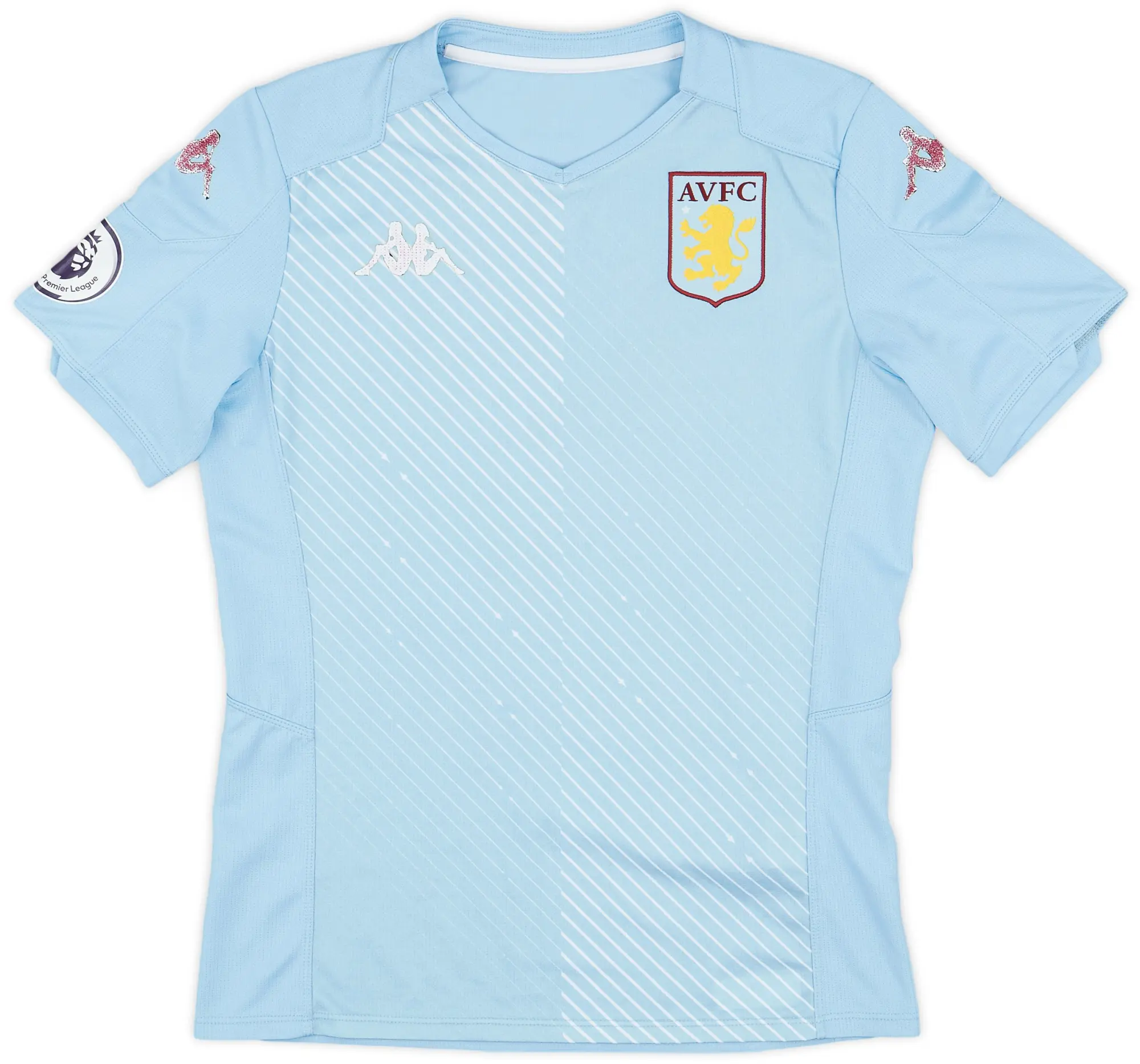 Kappa 2019-20 Aston Villa Away Shirt - 5/10 - (XL.Boys)