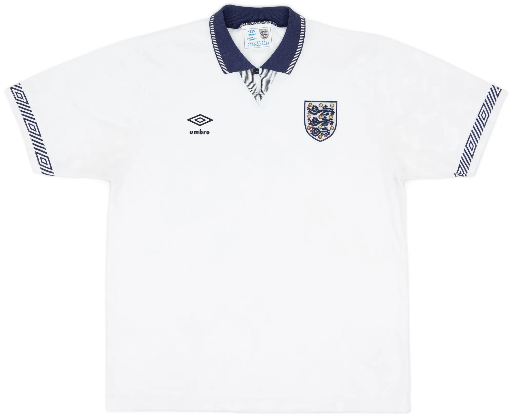 Umbro 1990-92 England Home Shirt - 9/10 - (L)