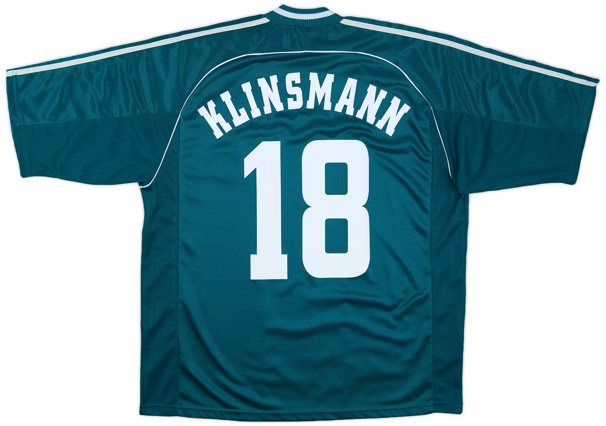 adidas 1998-00 Germany Away Shirt Klinsmann #18 (L)
