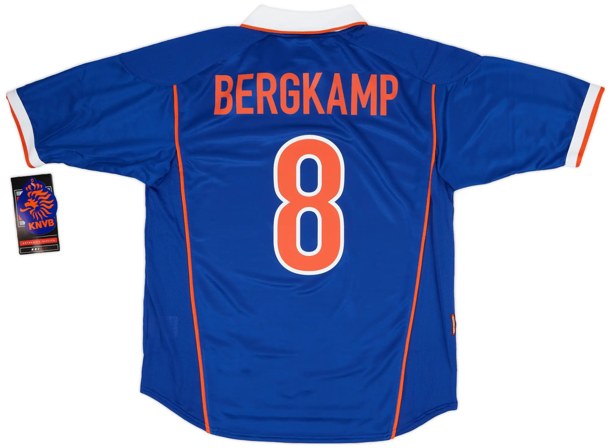 Nike 1998-00 Netherlands Away Shirt Bergkamp #8 (L)