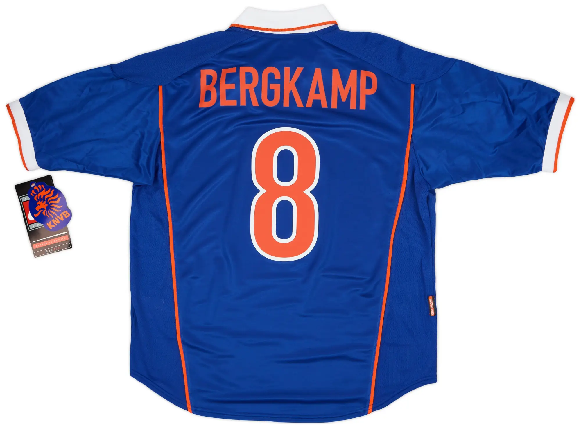 Nike 1998-00 Netherlands Away Shirt Bergkamp #8 (L)