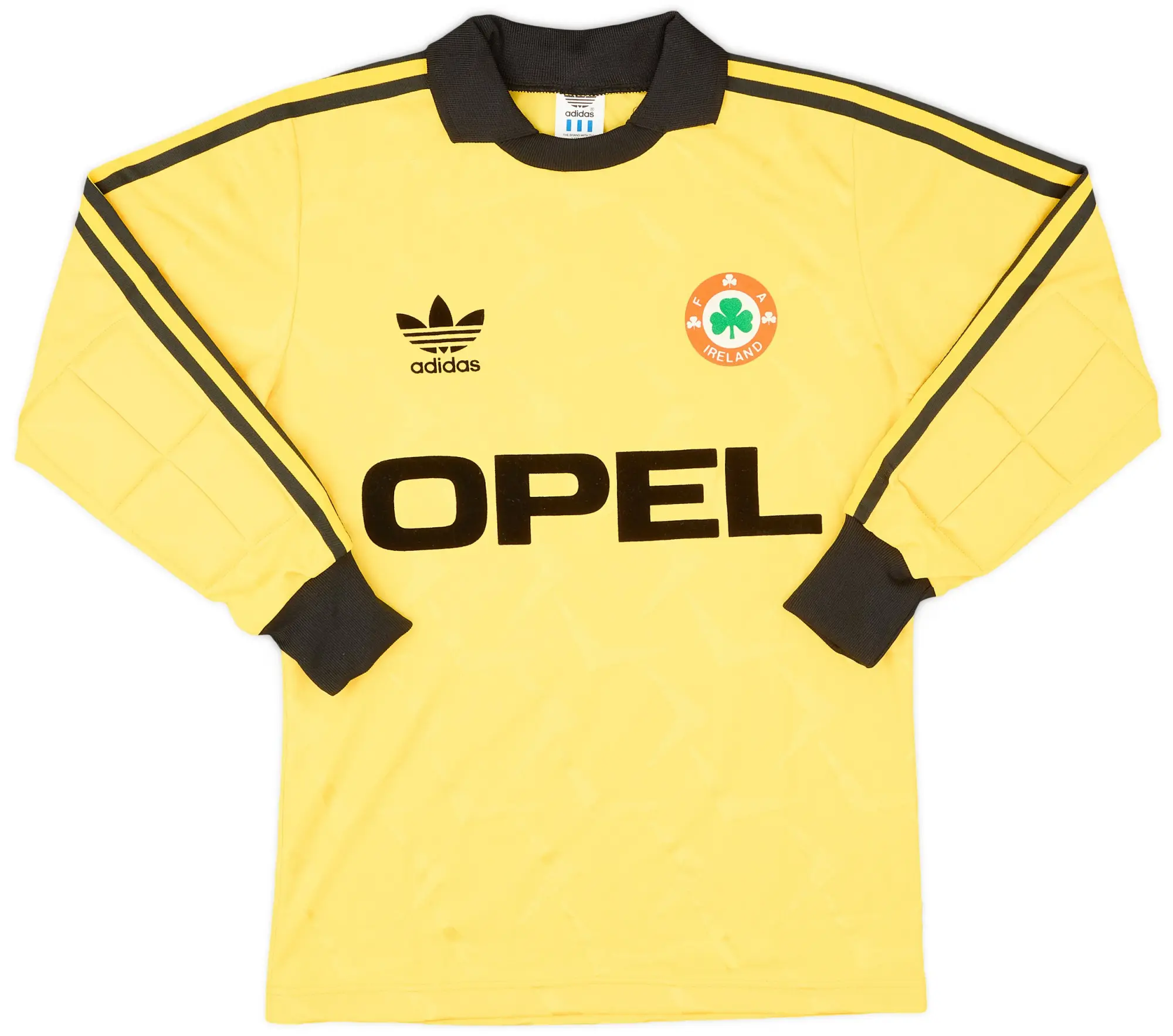 adidas Originals 1990-92 Ireland GK Shirt #1 - 8/10 - (S)