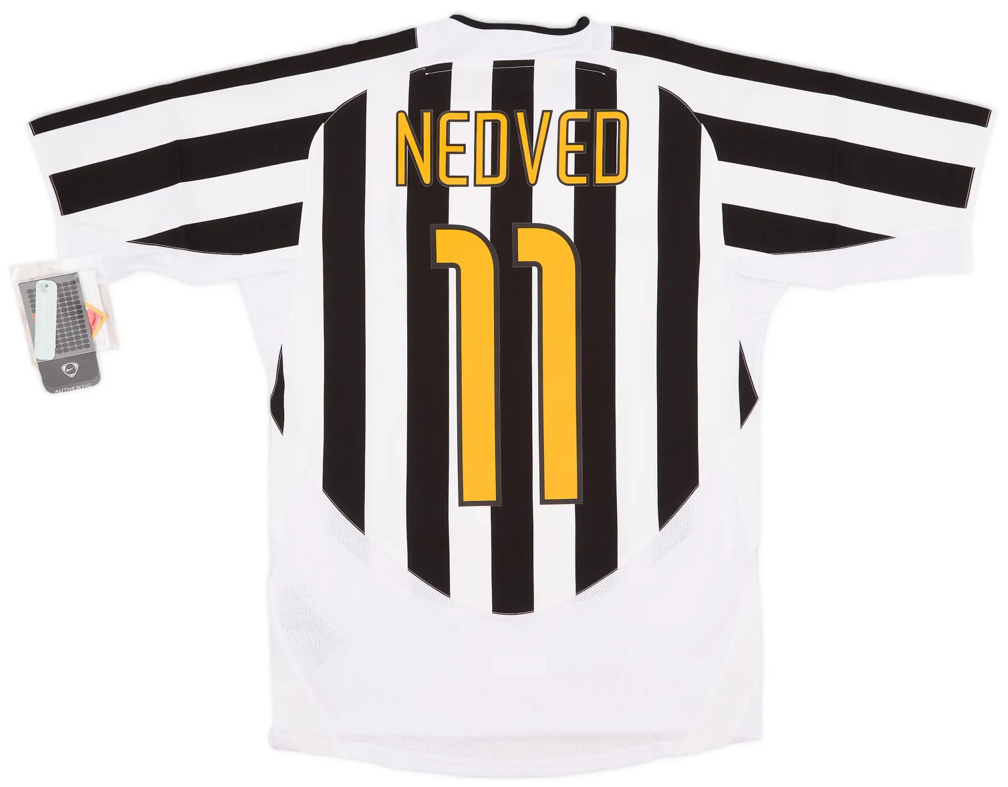 Nike 2003-04 Juventus Home Shirt Nedved #11 (S)