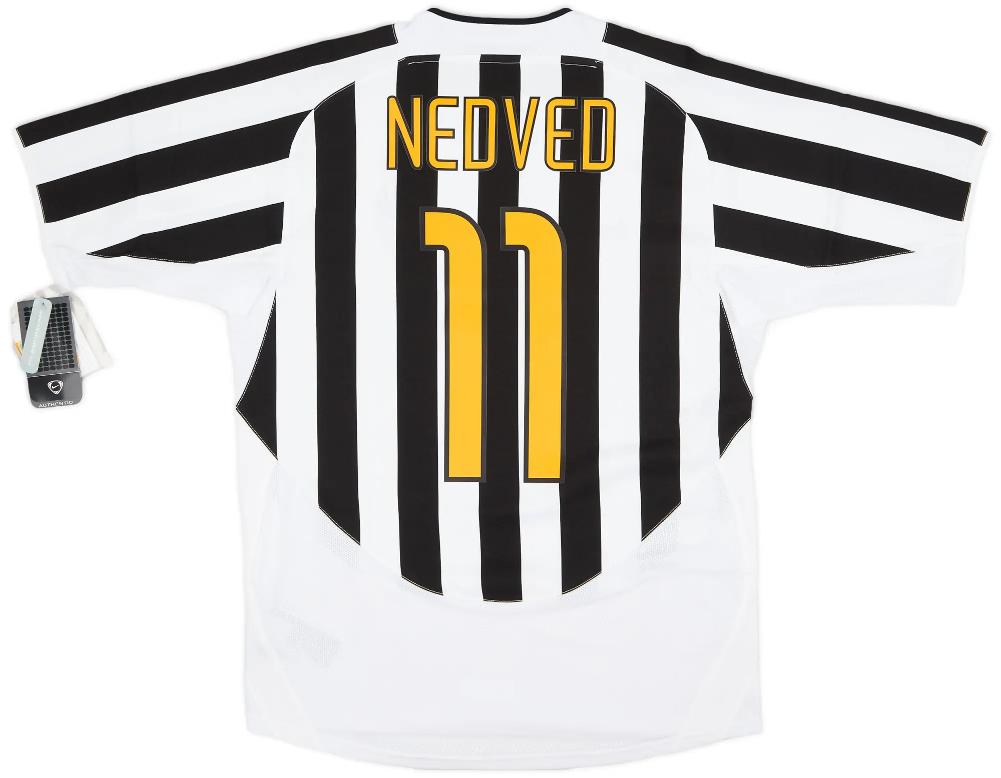 Nike 2003-04 Juventus Home Shirt Nedved #11 (M)