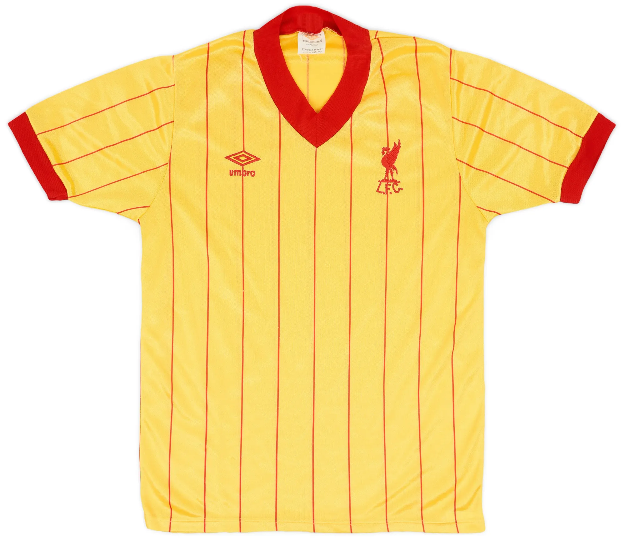 ヴィンテージ UMBROリバプールFC 1981年欧州カップファイナル シャツ ヴィンテージ UMBROリバプールFC 1981年欧州カップファイナル シャツ