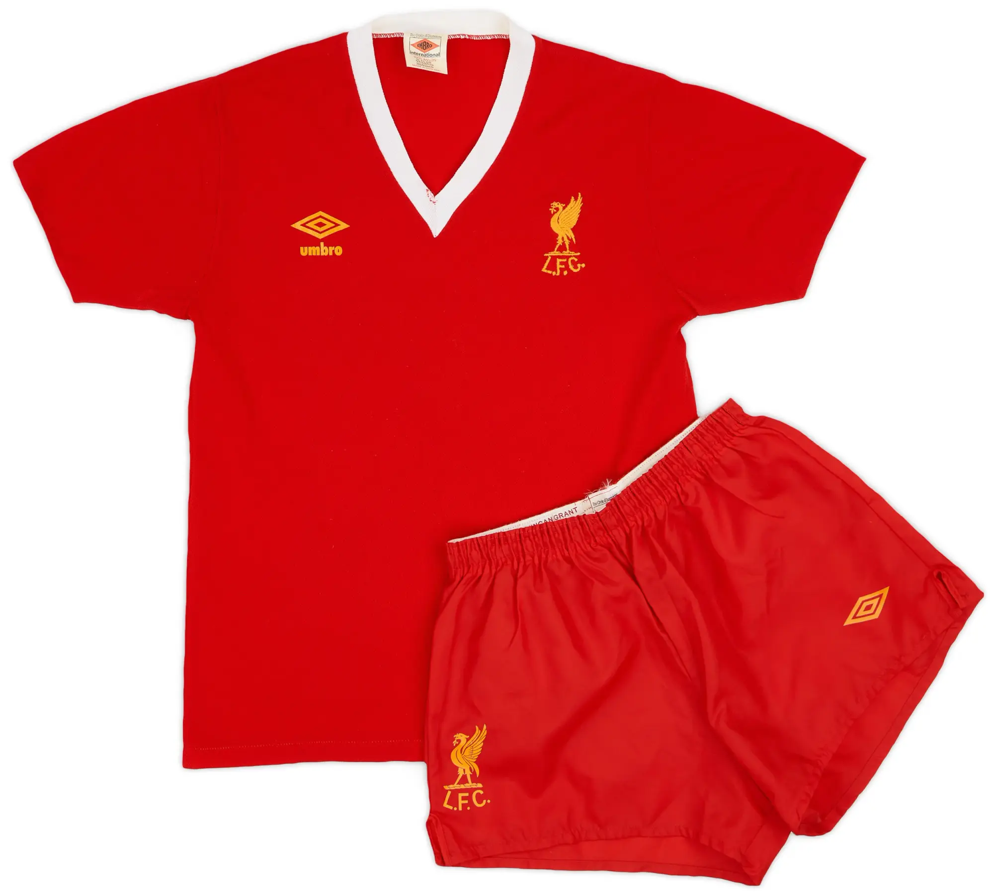 Umbro 1976-79 Liverpool Home Kit - 6/10 - (M)