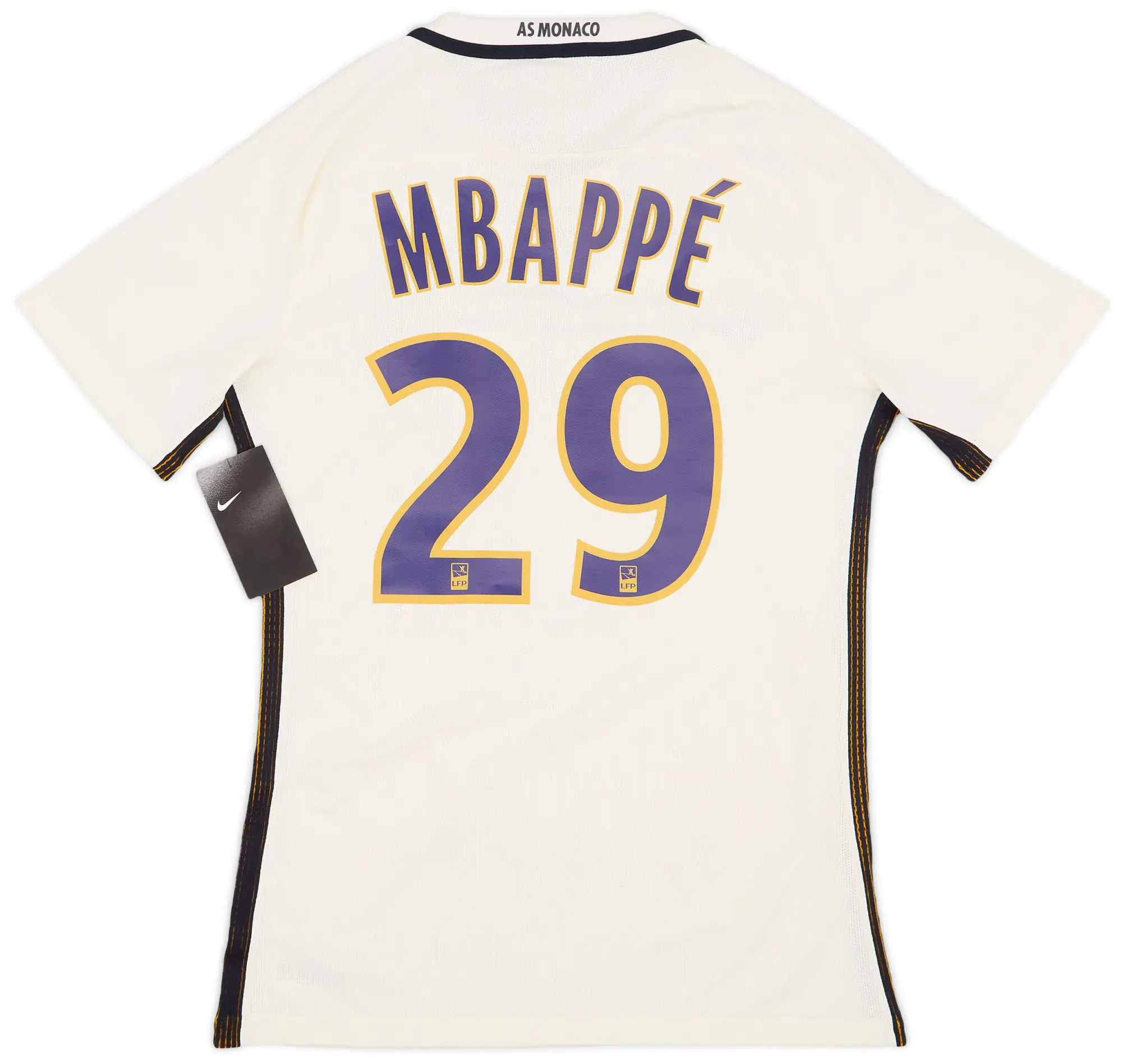 Nike 2016-17 Monaco Player Issue Away Shirt Mbappe #29 (M