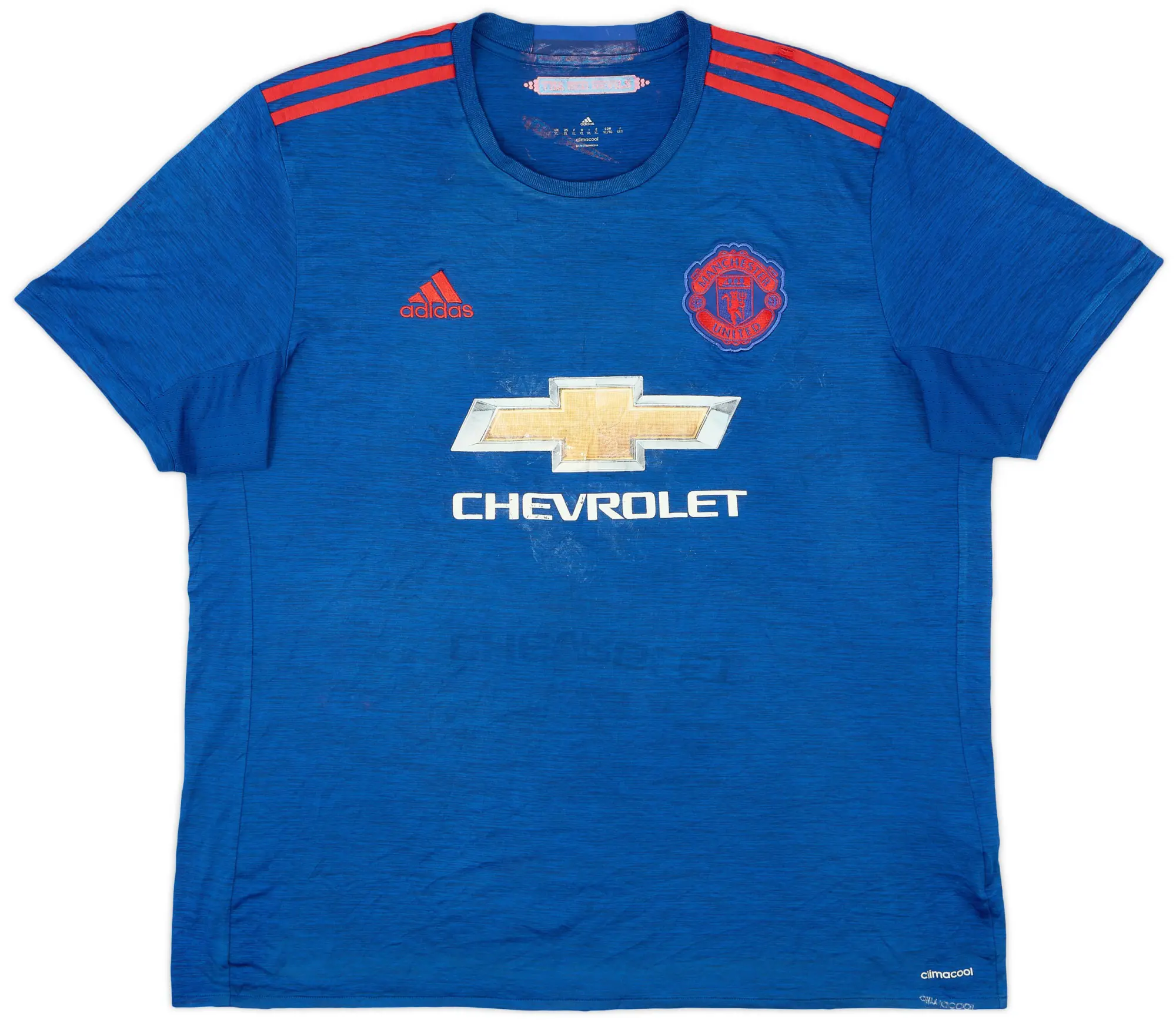 adidas 2016-17 Manchester United Away Shirt - 4/10 - (XL)