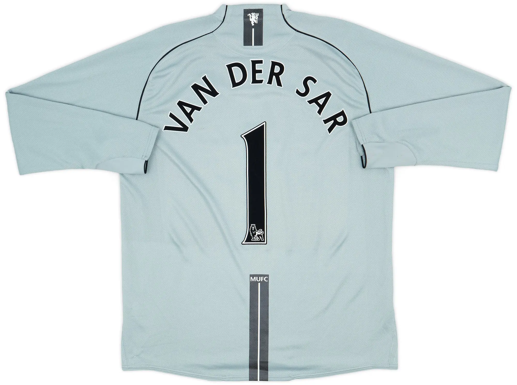 Nike 2007-08 Manchester United Player Issue GK Shirt Van Der Sar #1 - 8/10 - (XL)