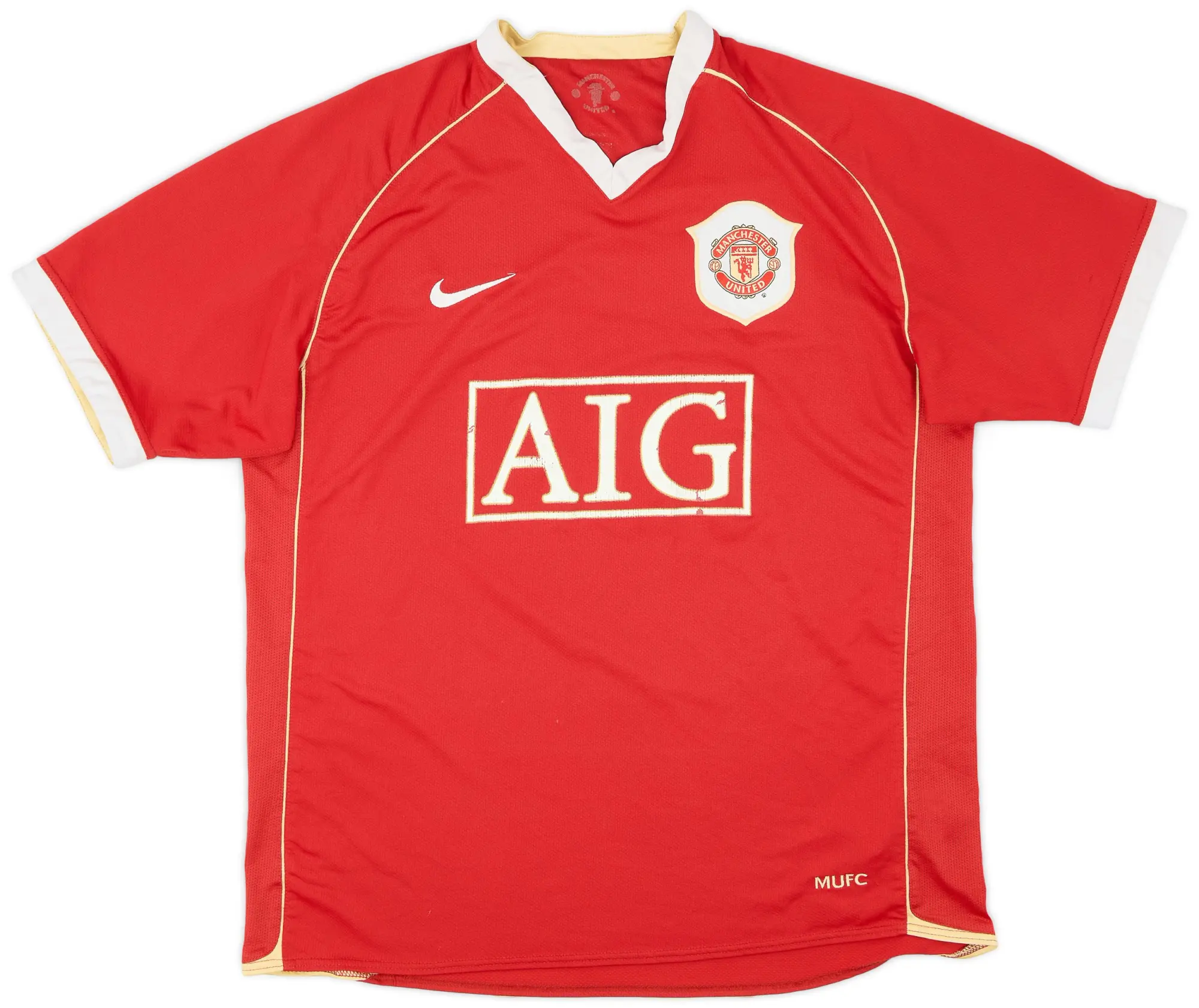 Nike 2006-07 Manchester United Home Shirt - 5/10 - (L)