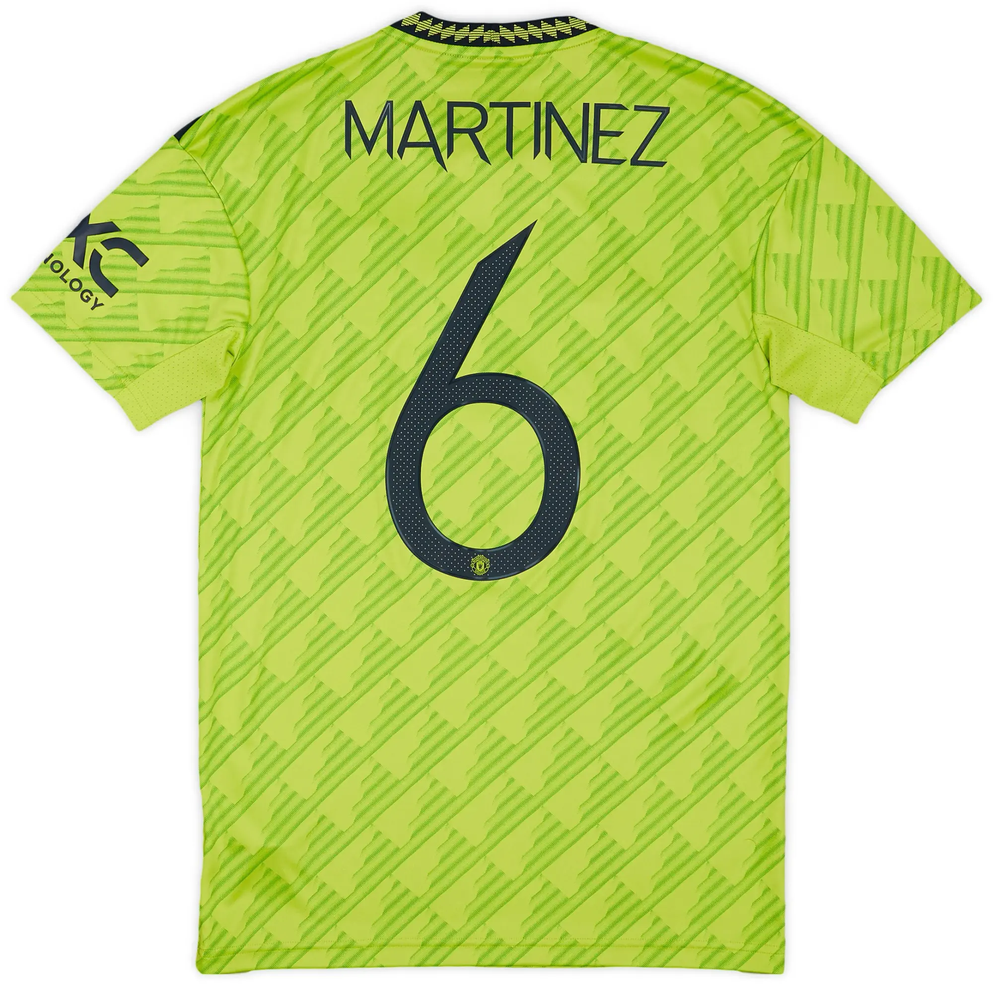 adidas 2022-23 Manchester United Third Shirt Martinez #6 - 9/10 - (S)