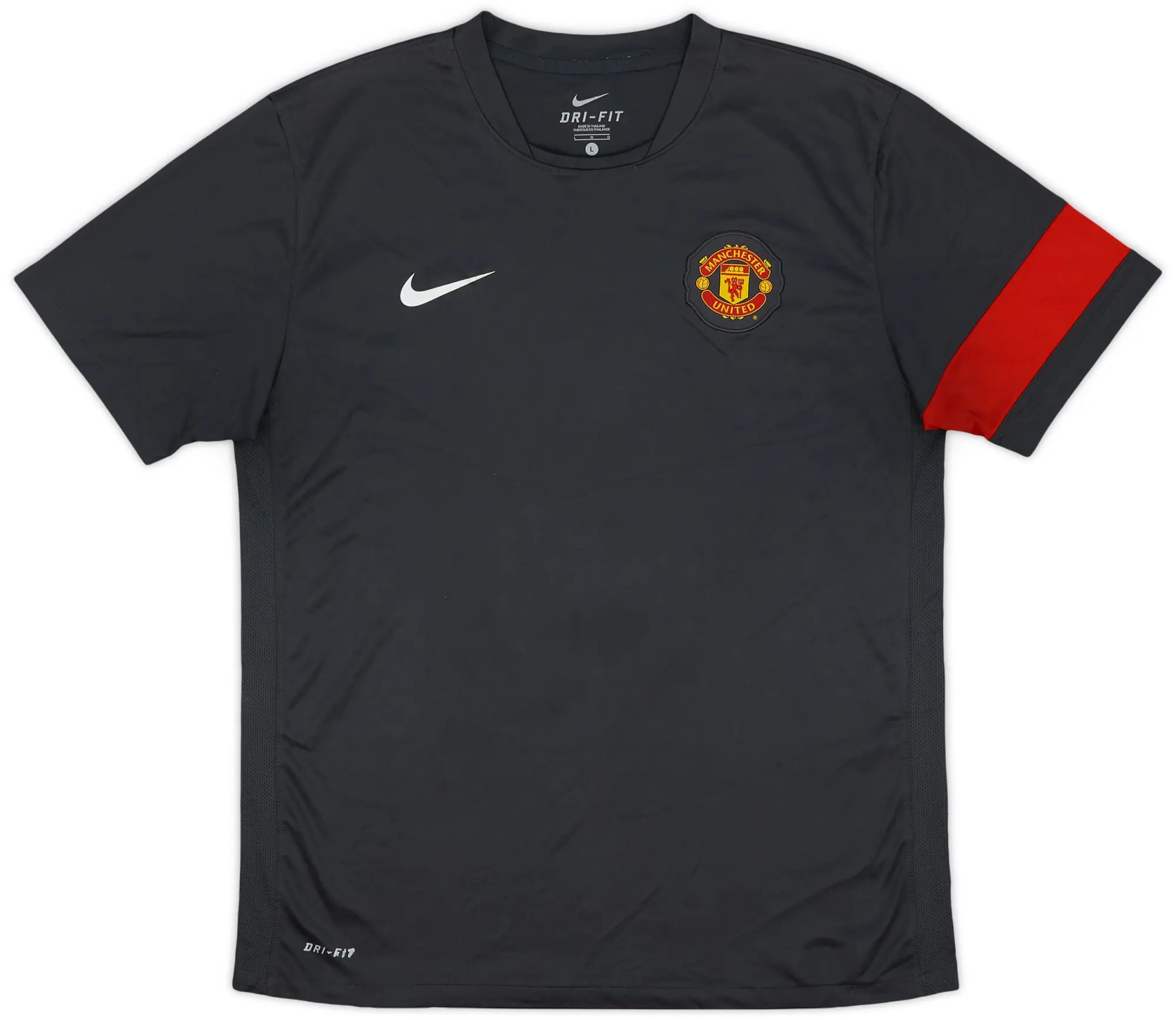 2010-11 Manchester United Nike Training Shirt - 7/10 - (L)