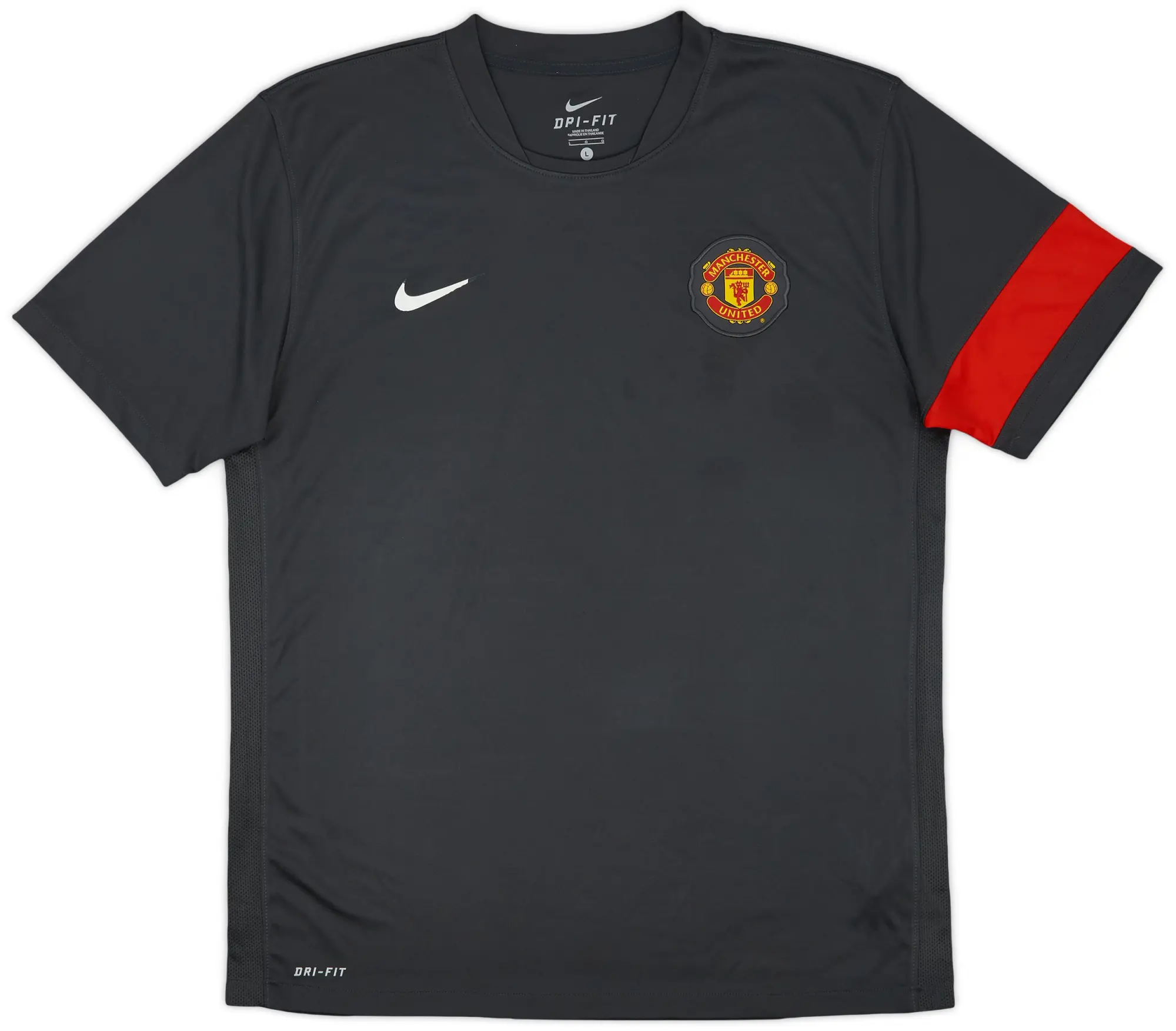 2010-11 Manchester United Nike Training Shirt - 7/10 - (L)